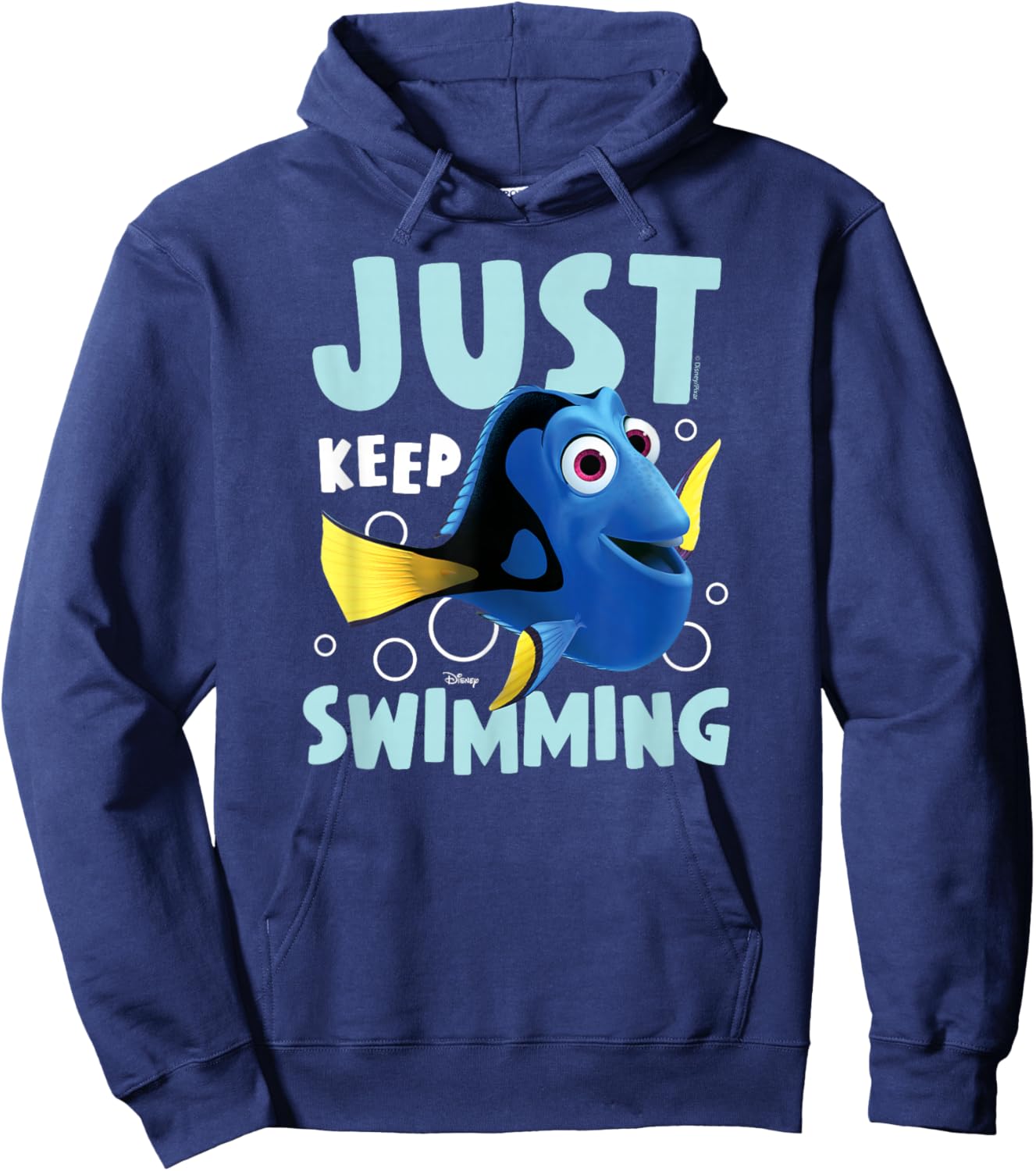Finding Nemo - Dory Just Keep Swimming Hoodie - Hoodie | Navy