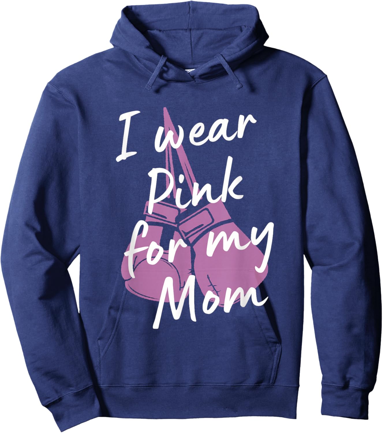 Breast Cancer Gift Breast Cancer Awarness Hoodie - Hoodie | Navy