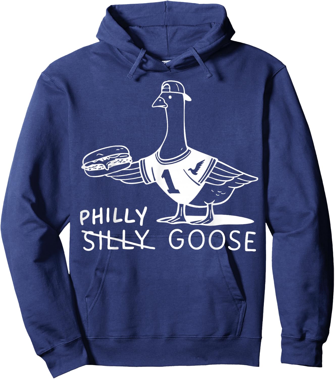 Vintage Philly Goose Name Pride Gift Women Kid Hoodie - Hoodie | Navy