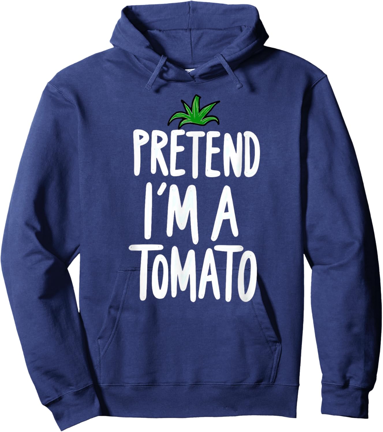 Pretend I'm A Tomato Halloween Hoodie - Hoodie | Navy