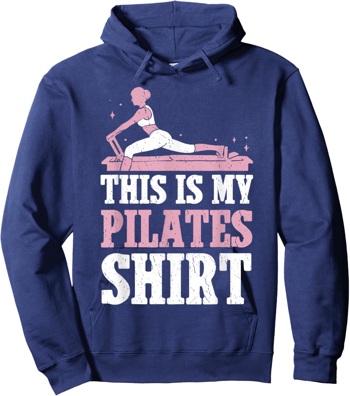 Pilates Lover Women Pilates Contrology Yoga Hoodie - Hoodie | Navy