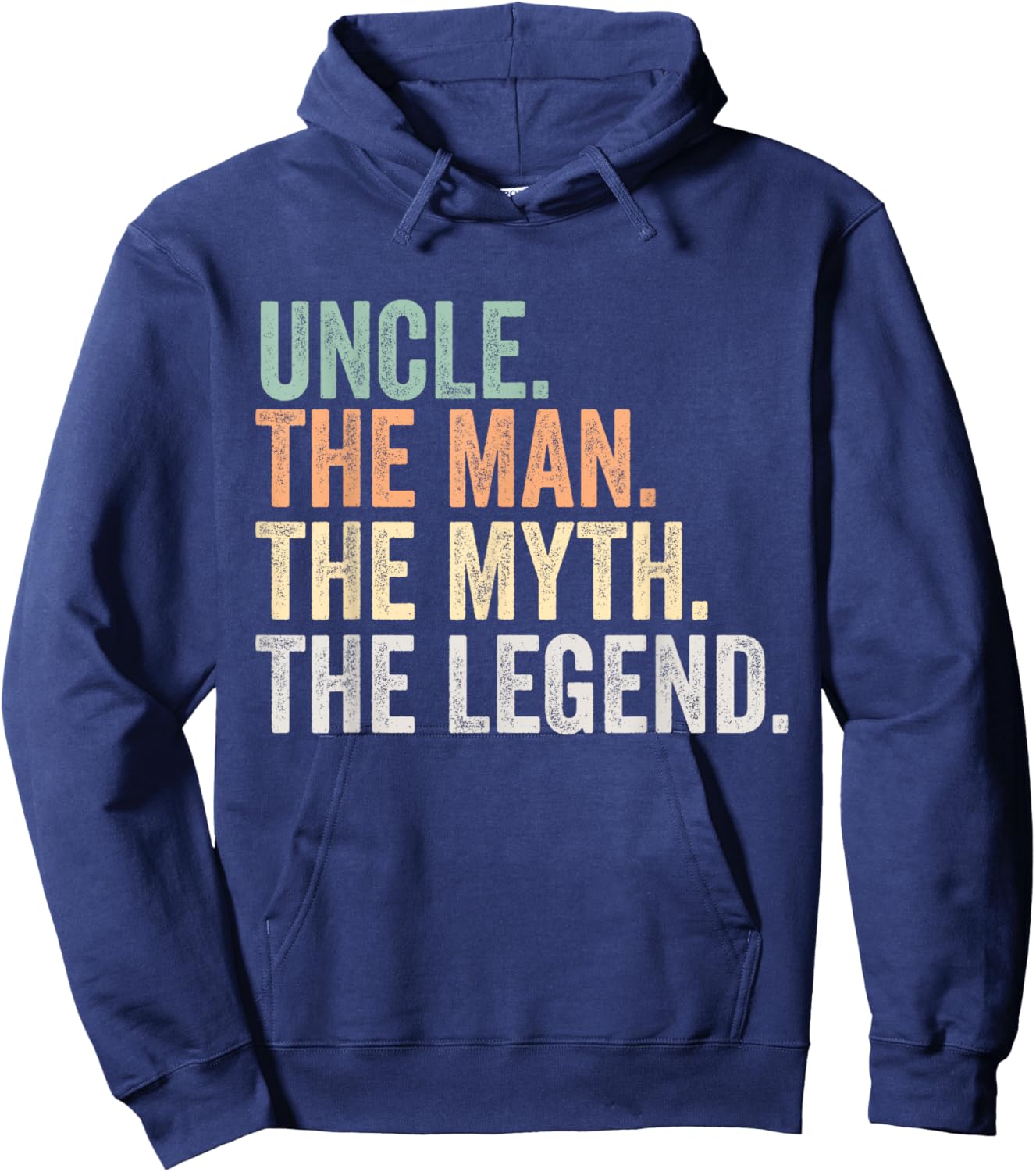 Uncle the Man the Myth the Legend Hoodie - Hoodie | Navy