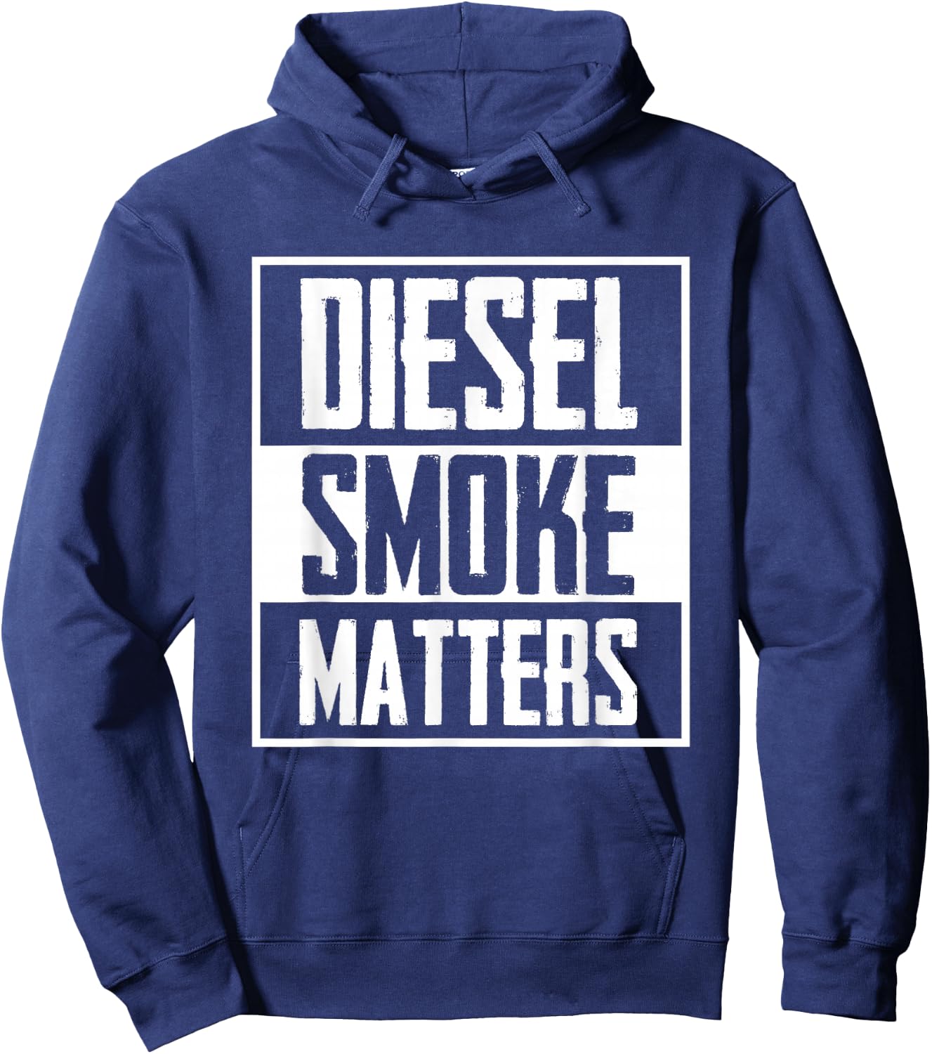 DIESEL SMOKE MATTERS Diesel Truck Roll Coal Hoodie - Hoodie | Navy