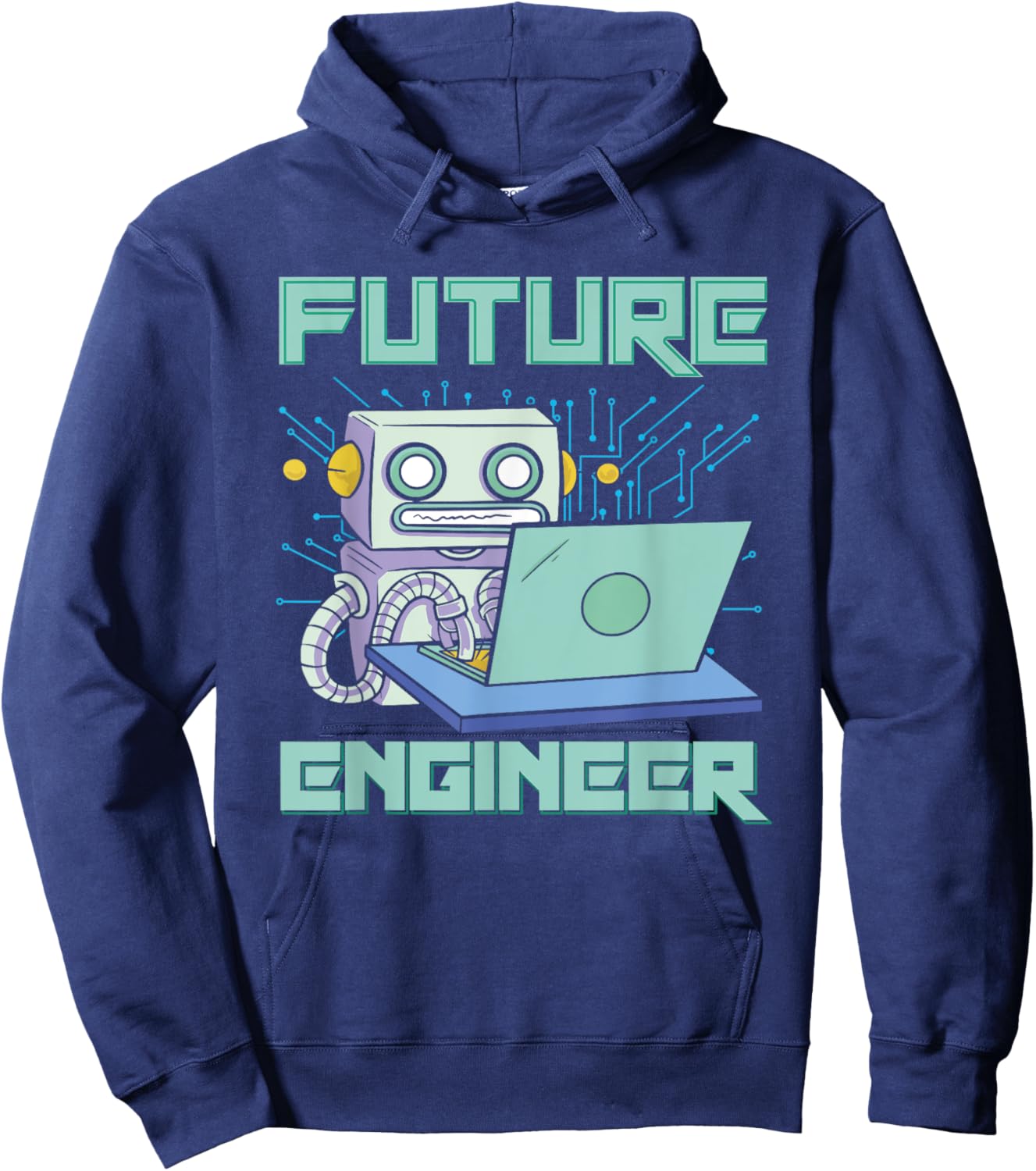 Robotics Robot Future Engineer Hoodie - Hoodie | Navy