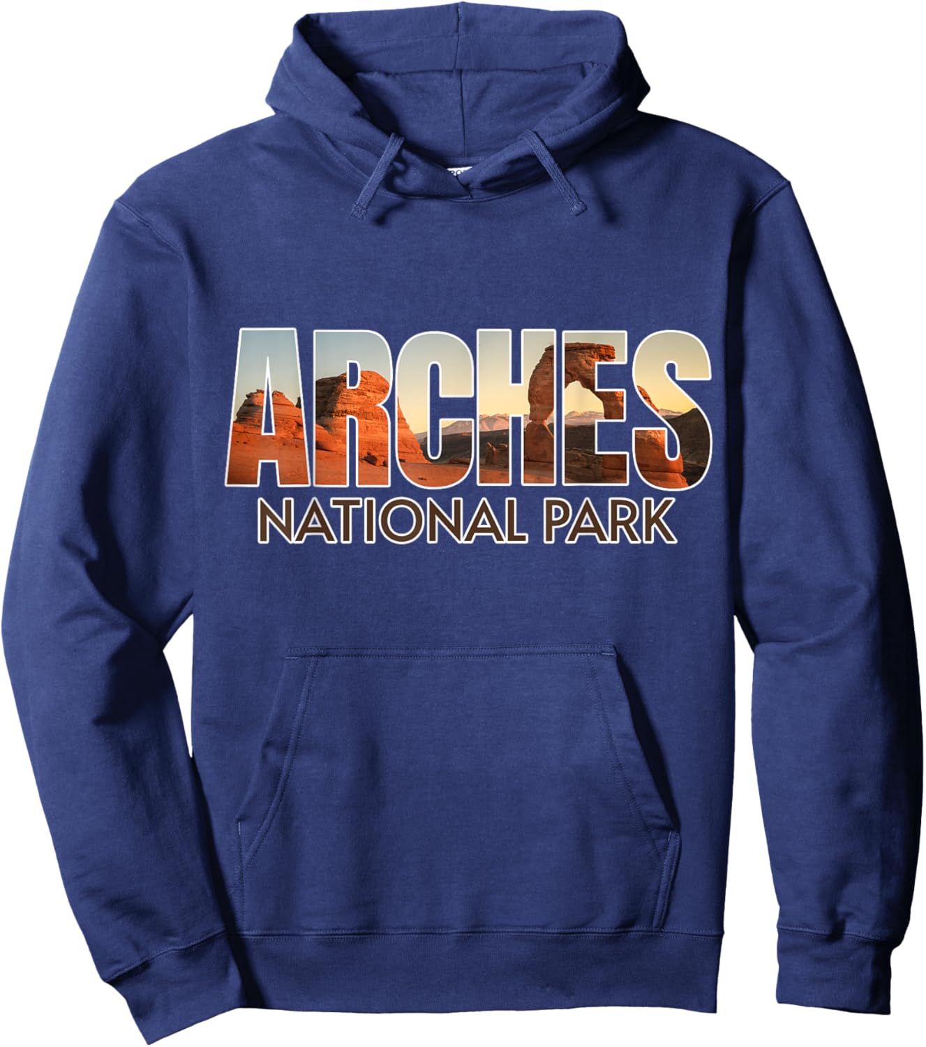 Arches National Park Hoodie - Hoodie | Navy