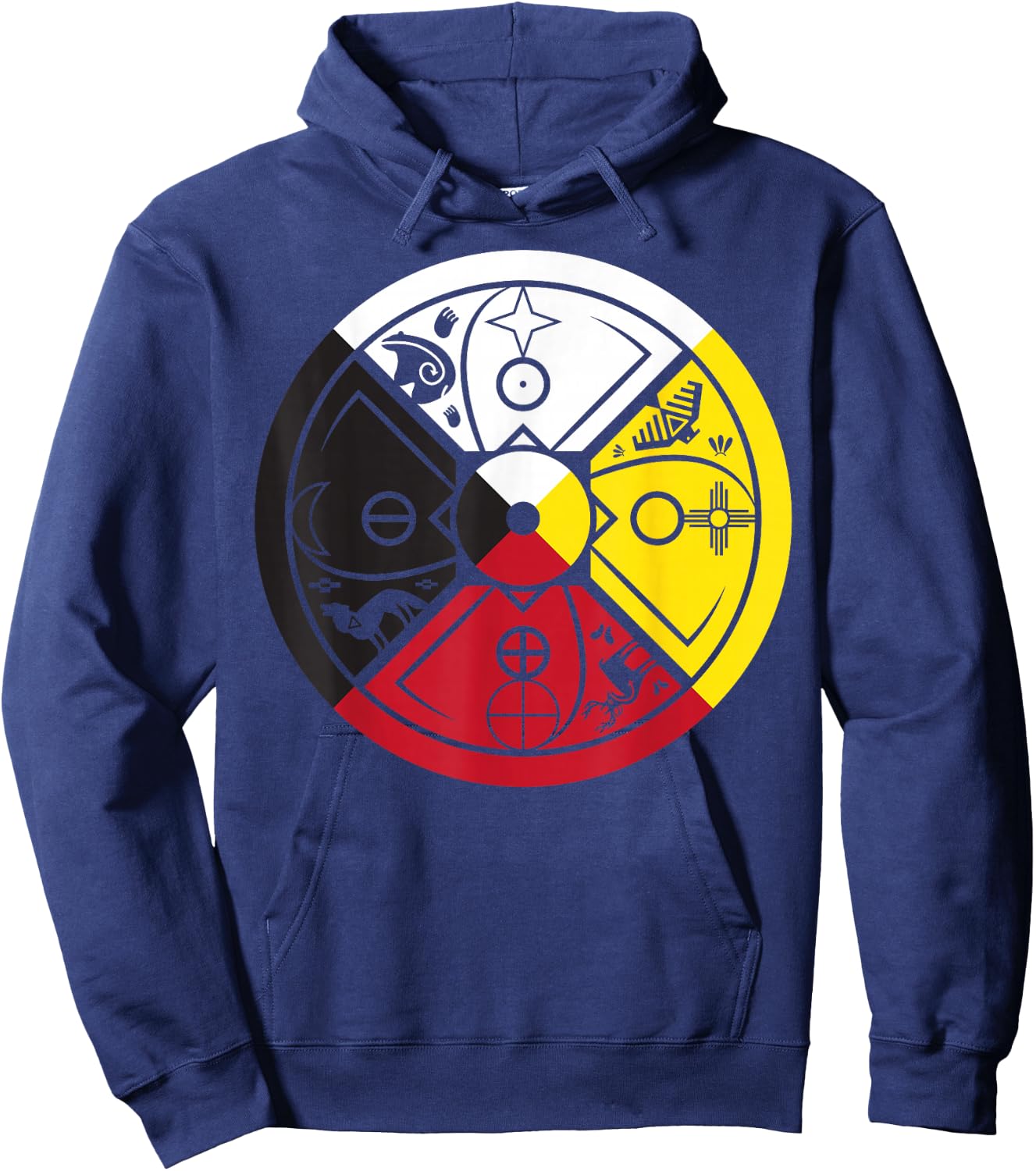 Medicine Wheel Hoodie - Hoodie | Navy