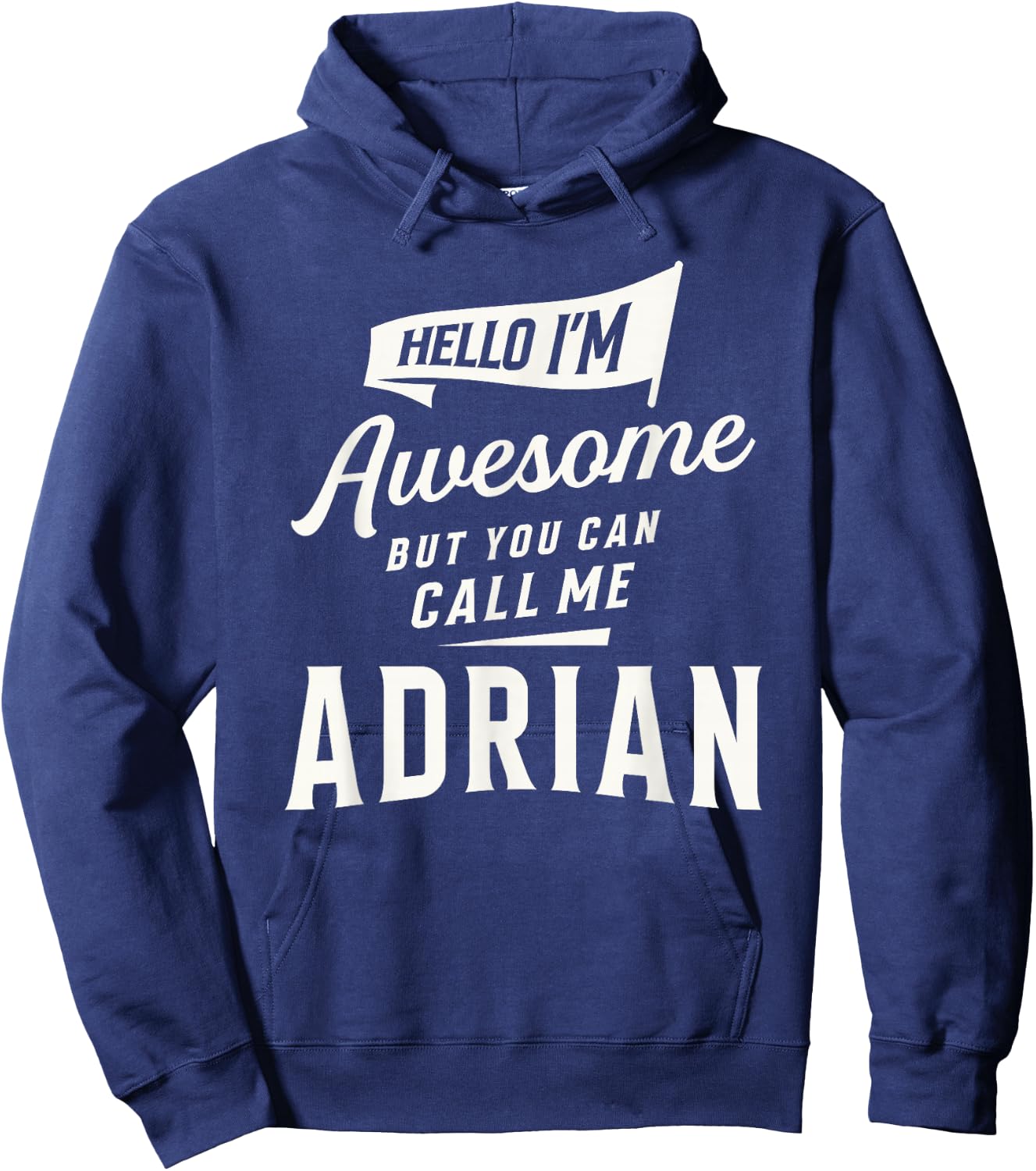 Awesome Adrian Personalized Name Adrian Hoodie - Hoodie | Navy