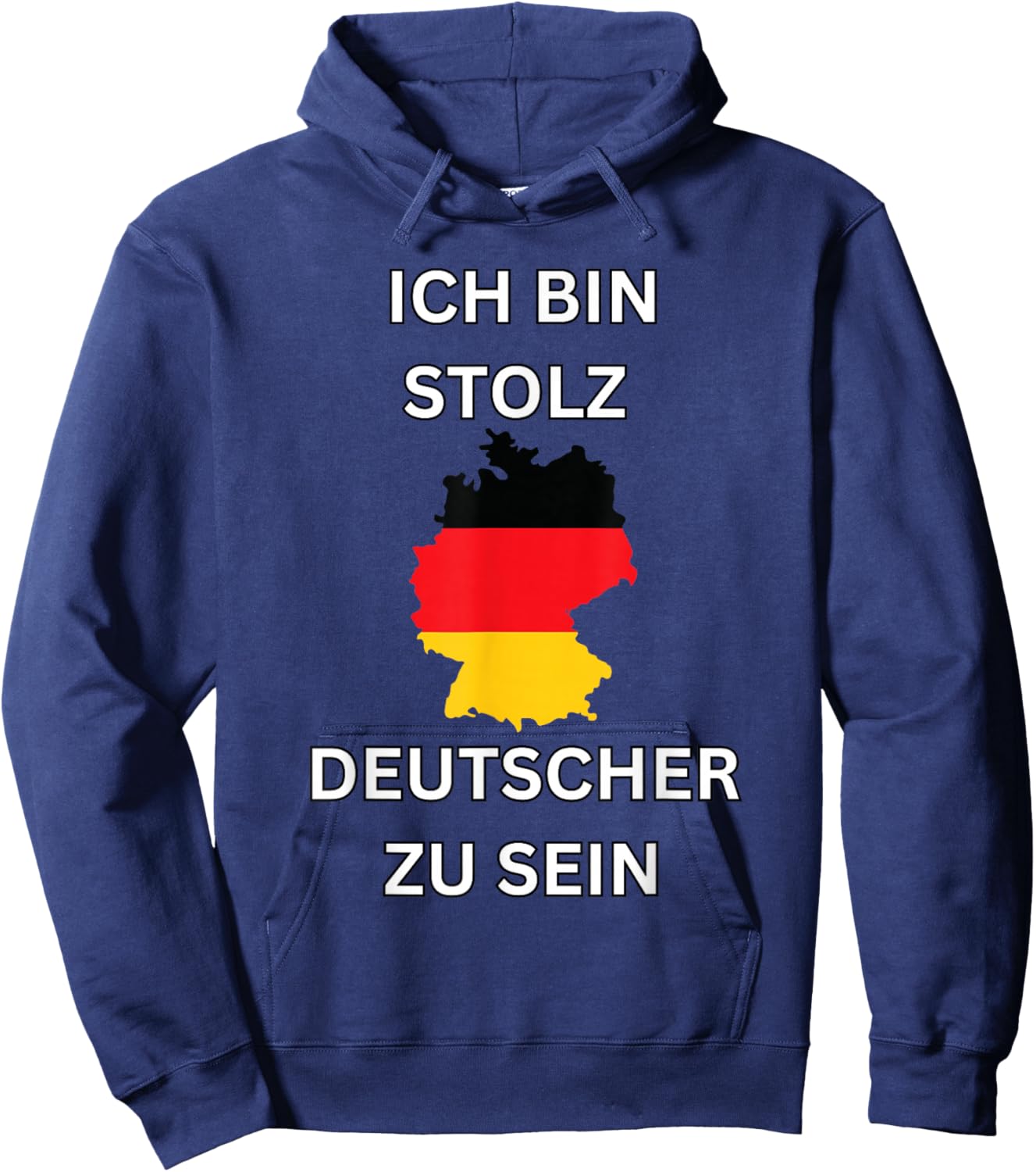 Ich bin stolz darauf, deutsches Design zu sein Hoodie - Hoodie | Navy