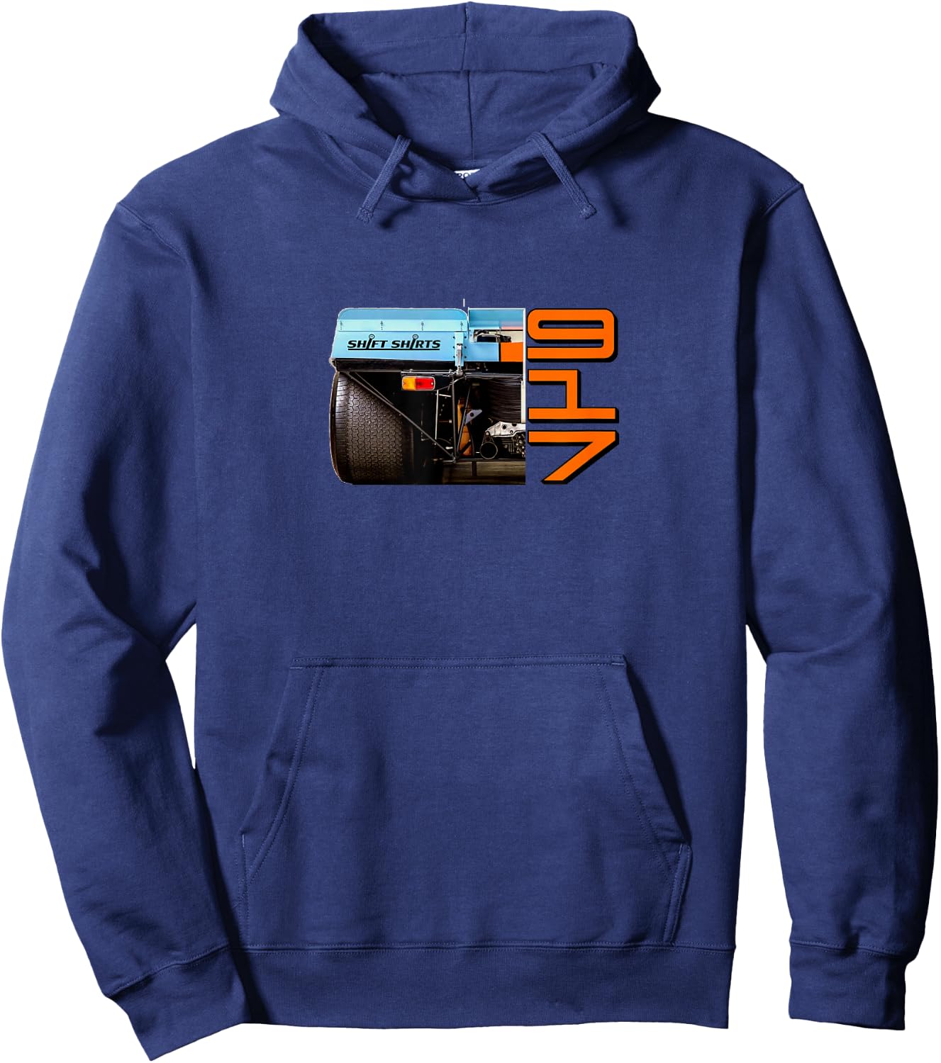 View of Dominance - Lemans 917 Racecar Inspired Hoodie - Hoodie | Navy