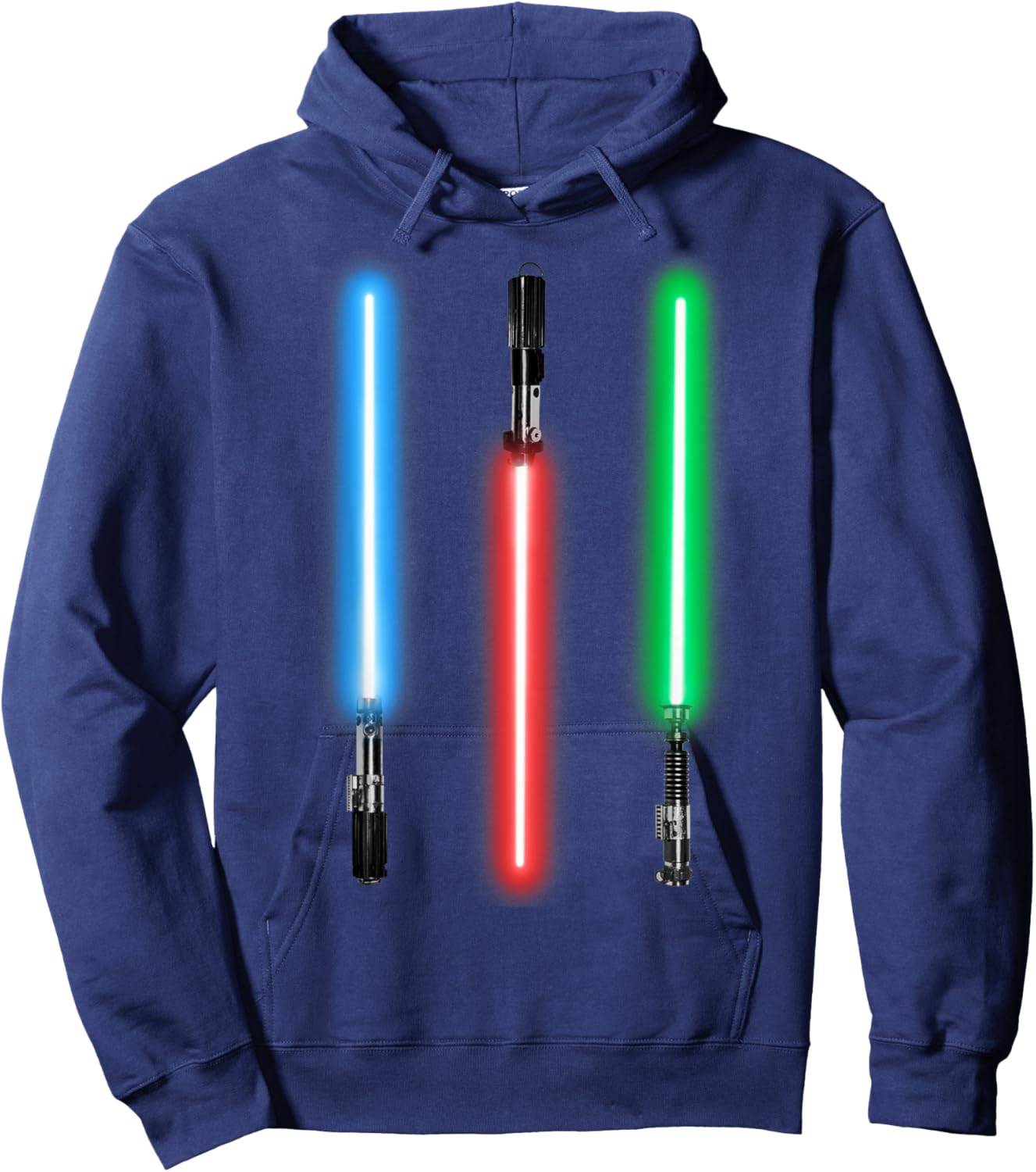 Star Wars Lightsaber Graphic Hoodie - Hoodie | Navy