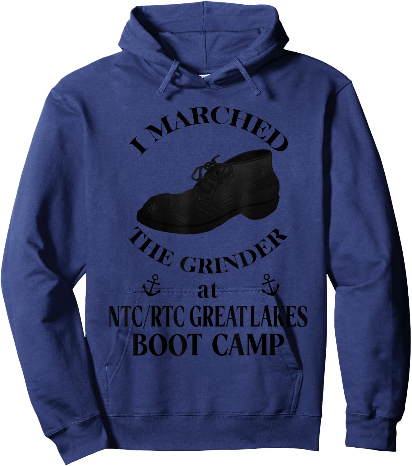 NTC RTC GREAT LAKES Boot Camp funny Sailor Hoodie - Hoodie | Navy