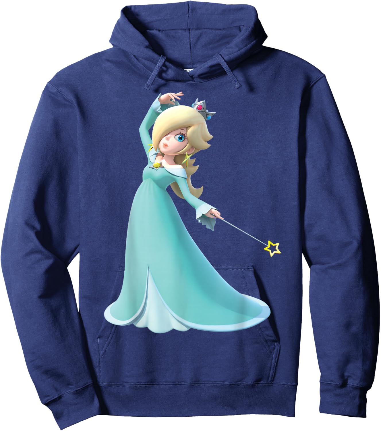 Super Mario Vintage Rosalina 3D Nintendo Poster Hoodie - Hoodie | Navy