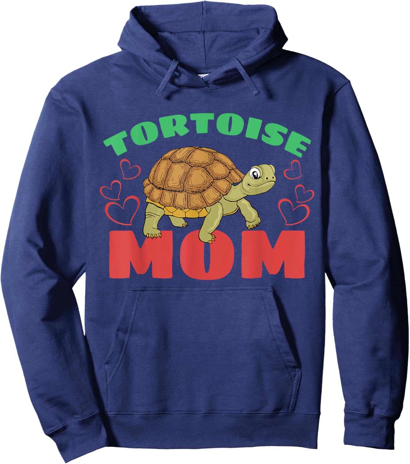 Tortoise Mom Sea Turtle Marine Animal Hoodie - Hoodie | Navy