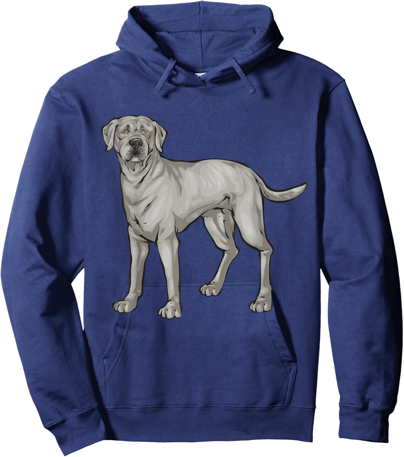 Silver Lab Silver Labrador Retriever Hoodie - Hoodie | Navy