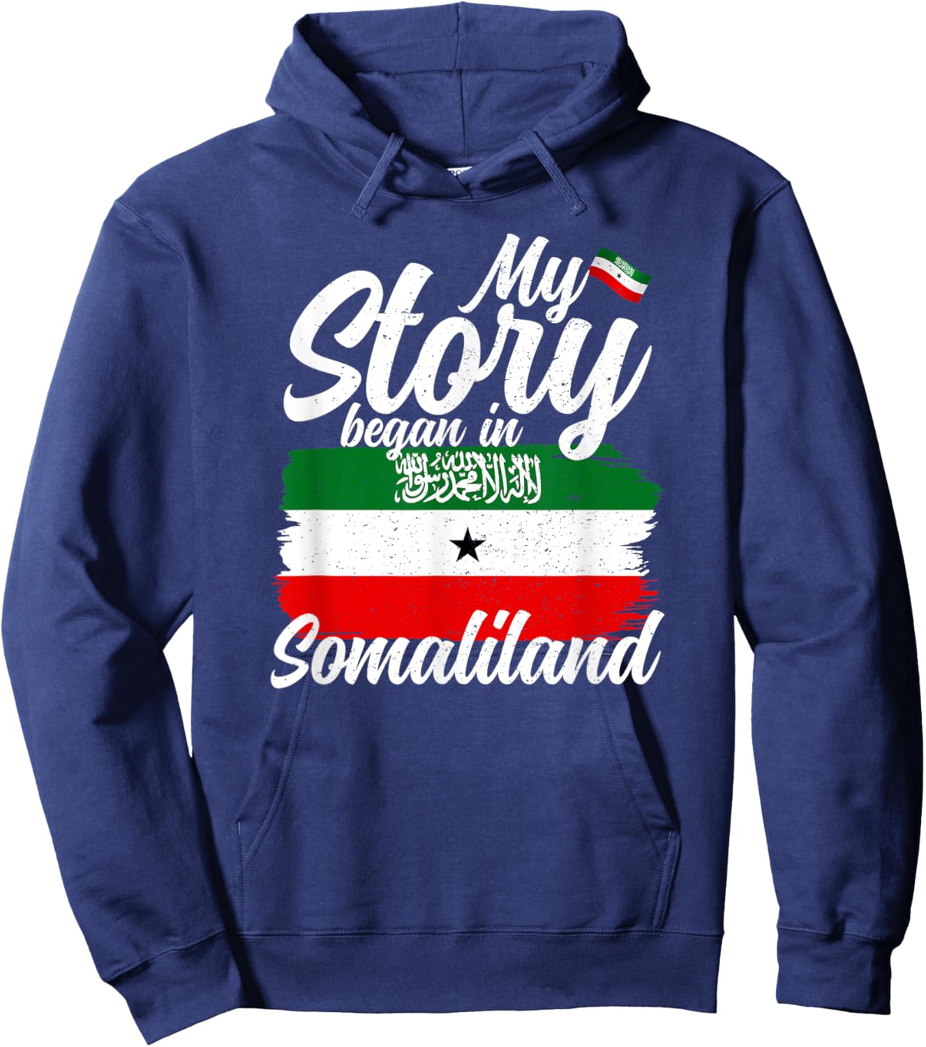 Somaliland Hoodie - Hoodie | Navy