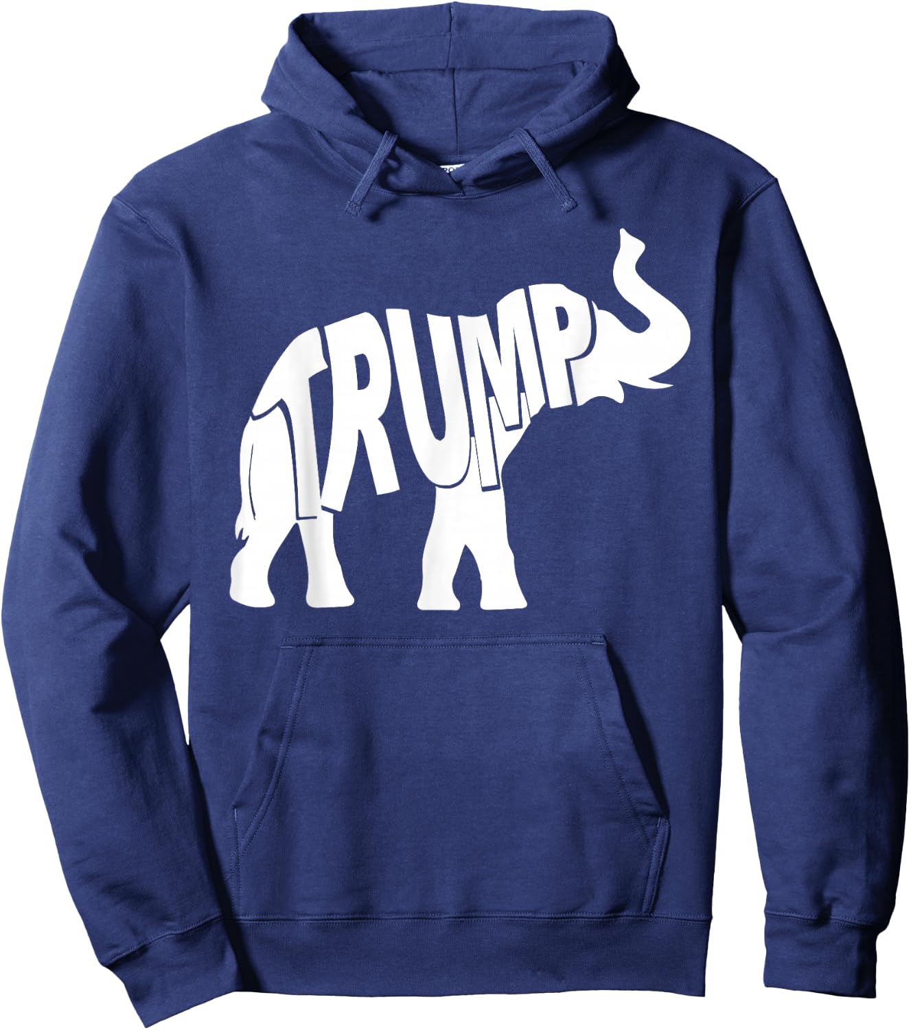 Donald Trump 2020 Republican Elephant Hoodie - Hoodie | Navy