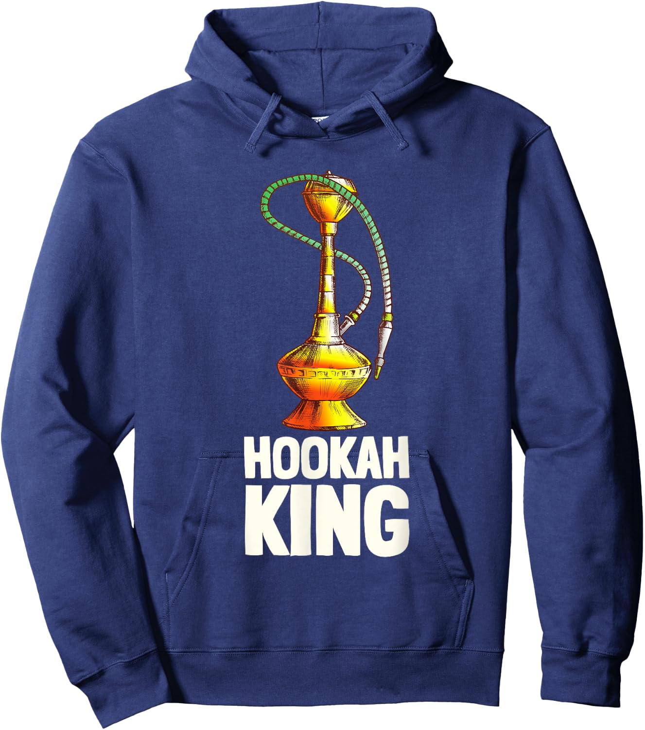 Hookah Bar And Waterpipe - Hookah King Hoodie - Hoodie | Navy