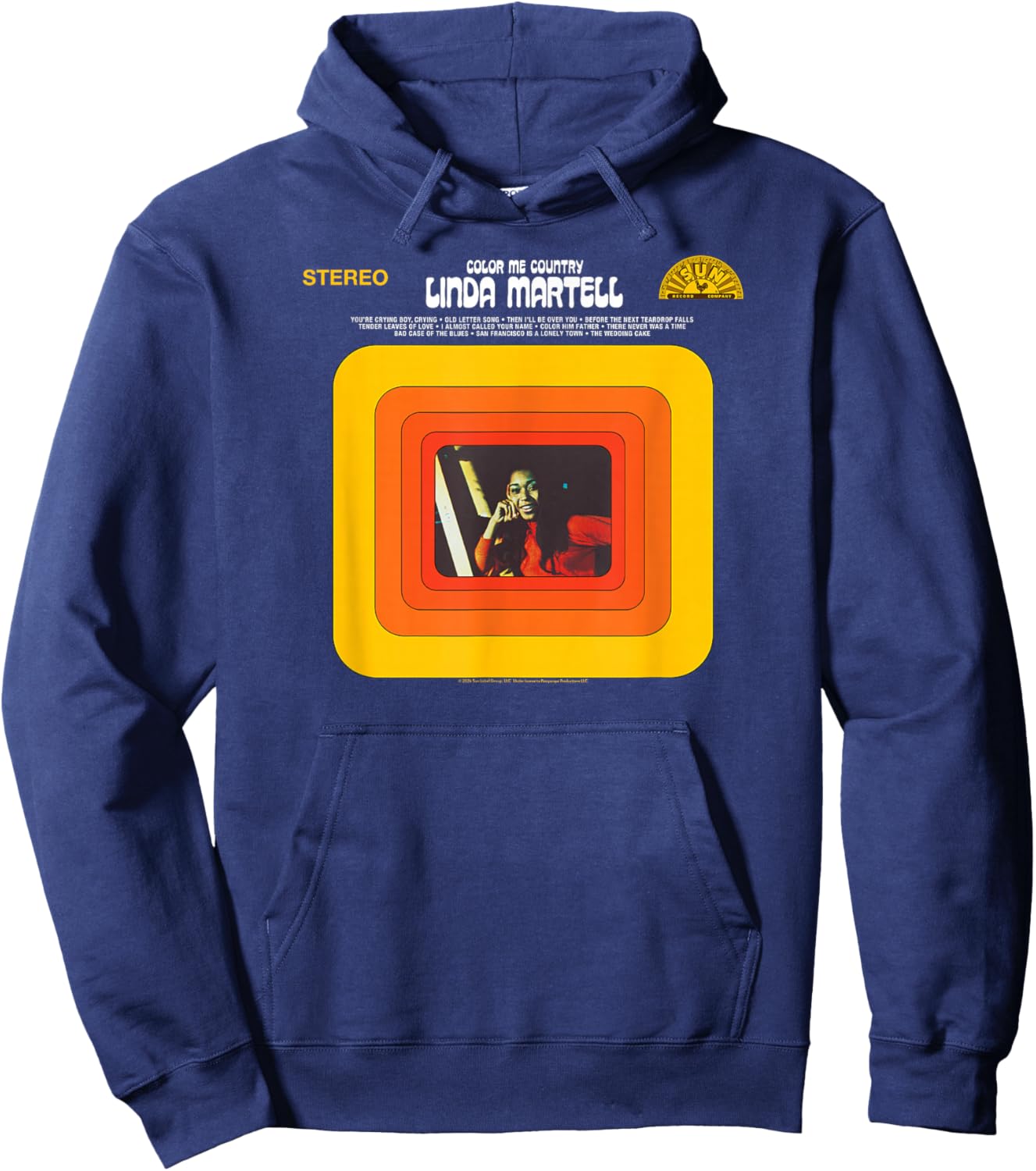 Sun Records X Linda Martell Color Me Country Hoodie - Hoodie | Navy