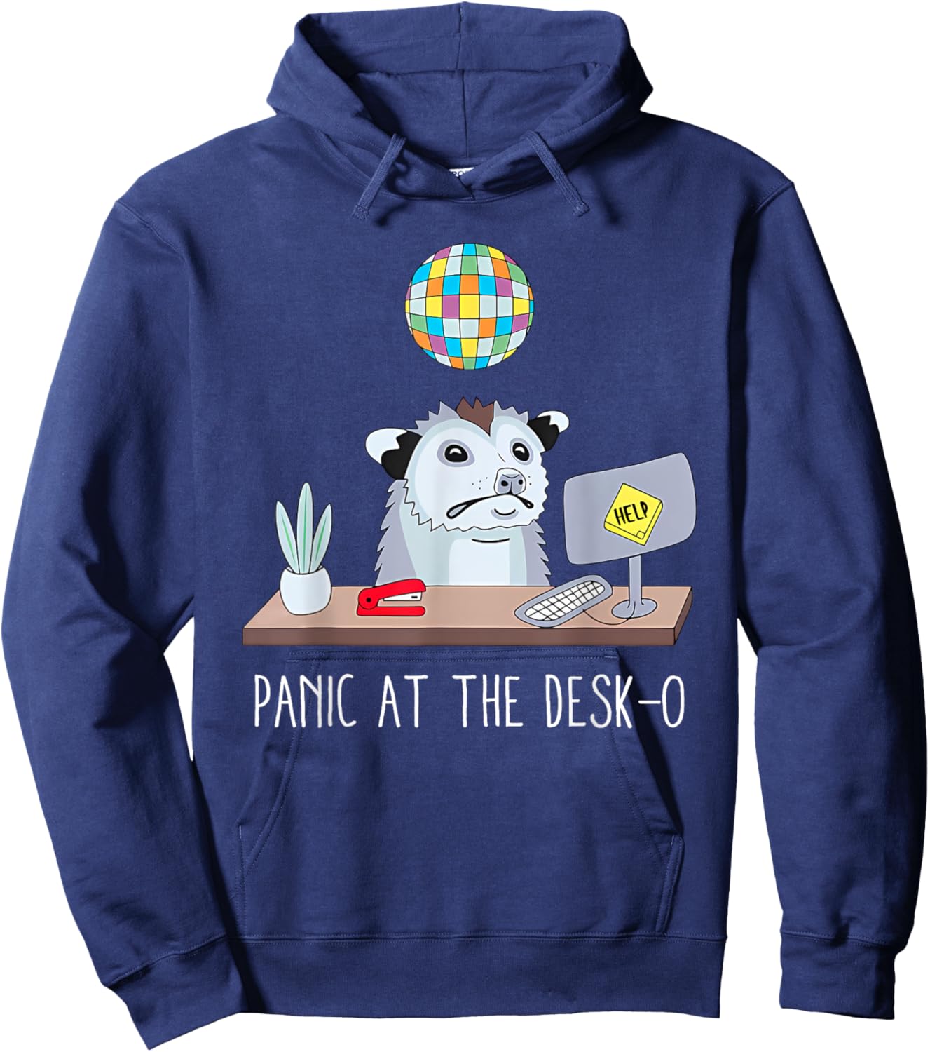 Panic At The Desk-O Apparel Hoodie - Hoodie | Navy