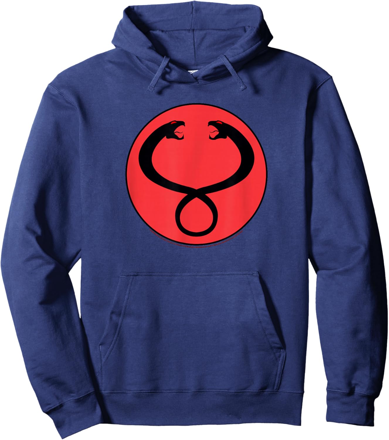 Thundercats Mumm-Ra Snake Heads Logo Hoodie - Hoodie | Navy