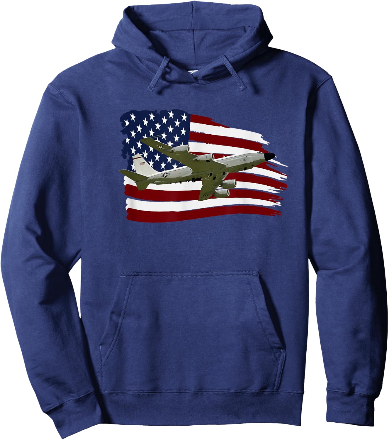 RC-135 Rivet Joint Spy plane Aircraft Hoodie - Hoodie | Navy