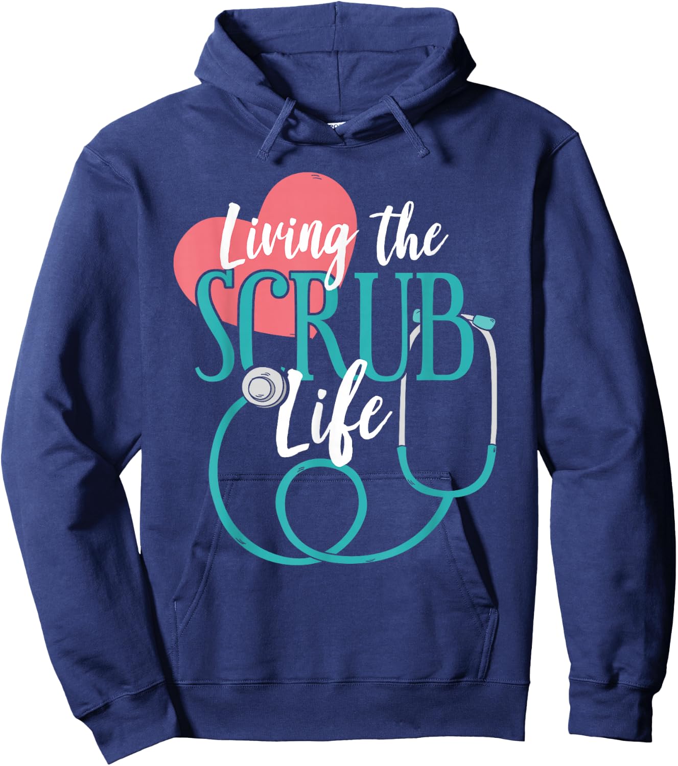 Gift Doctor Assistant Stethoscope Nurse Hoodie - Hoodie | Navy
