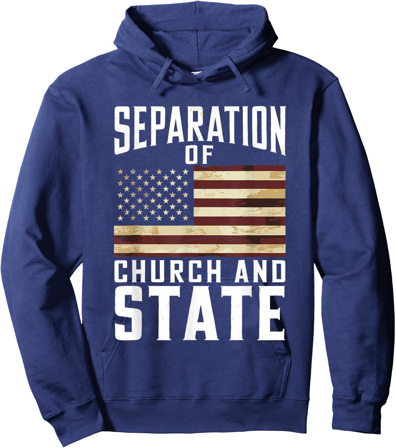 Separation Of Church And State Hoodie - Hoodie | Navy