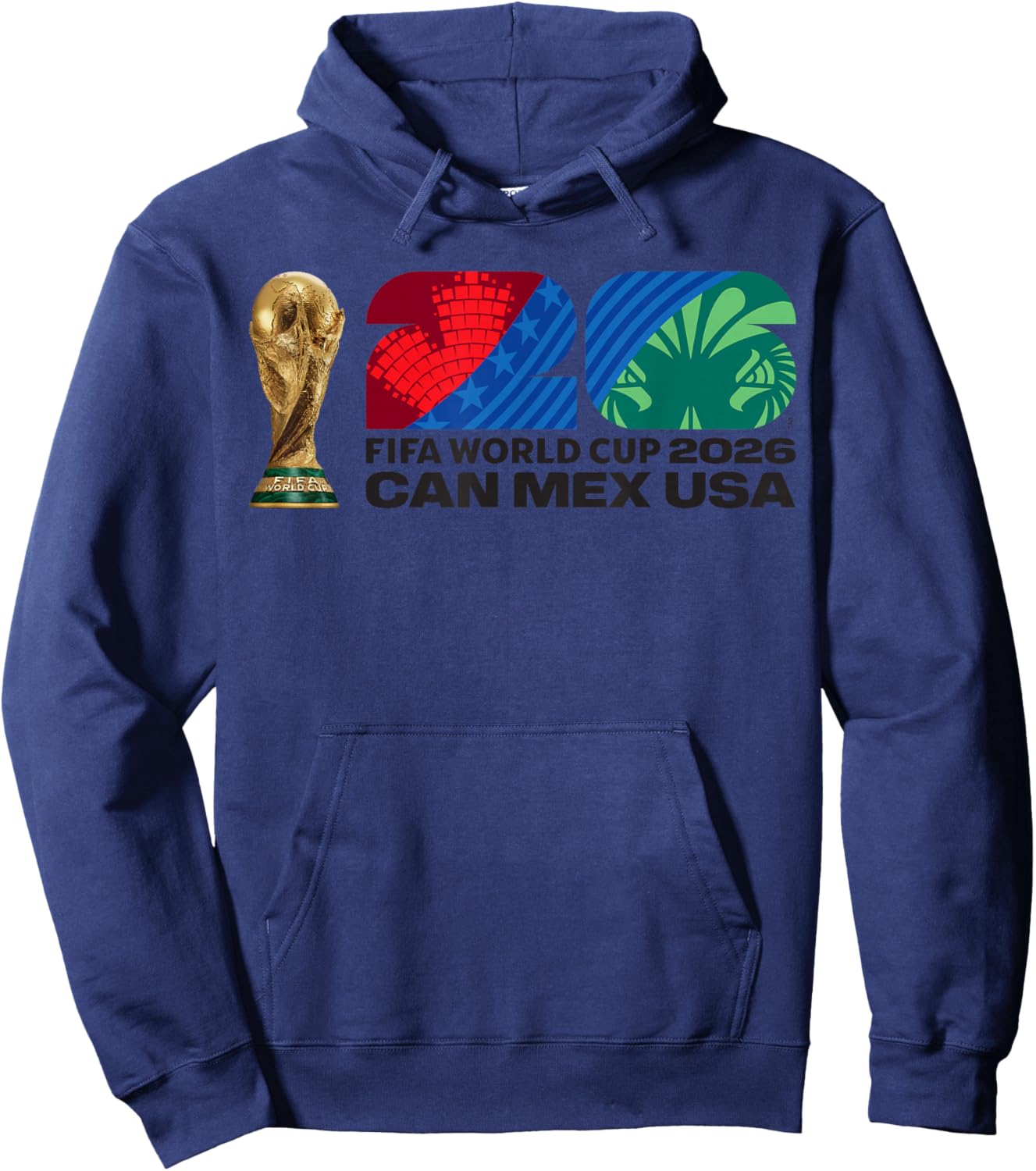 FIFA World CUP26 FIFA Host Country Trophy Color Hoodie - Hoodie | Navy