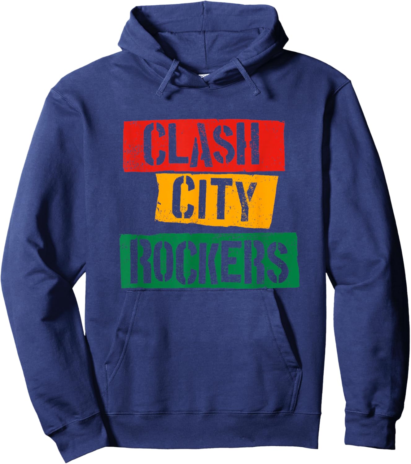 Clash City Rockers Hoodie - Hoodie | Navy