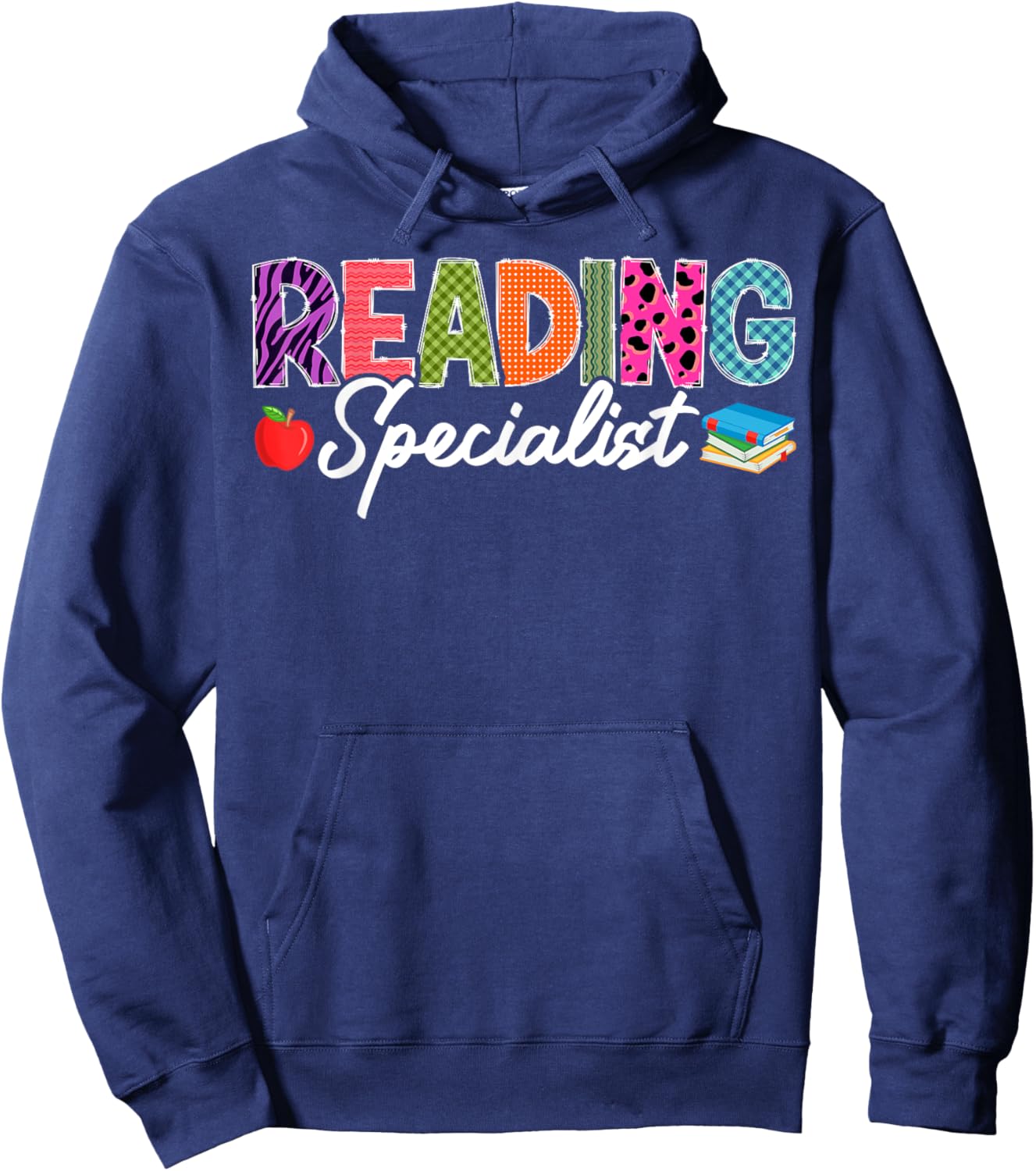 Cute Reading Specialist Hoodie - Hoodie | Navy