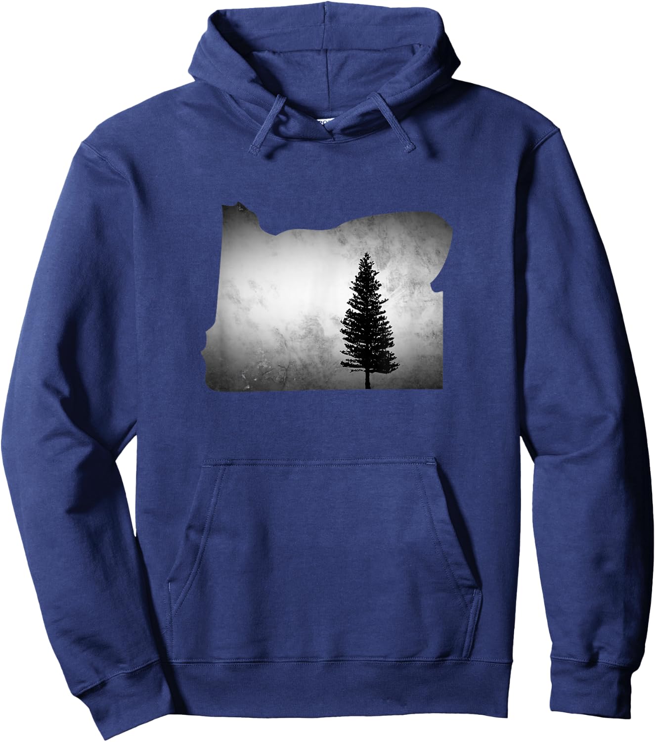 Oregon State Tree Pacific Northwest Hoodie - Hoodie | Navy