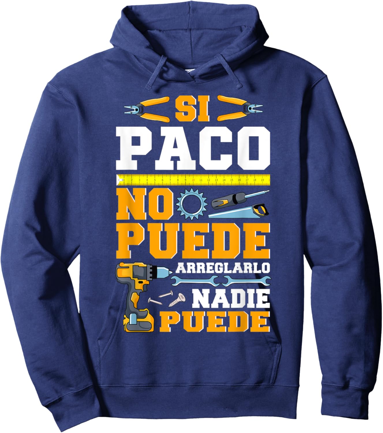 If Paco Can't Fix It No One Can Brew Hoodie - Hoodie | Navy