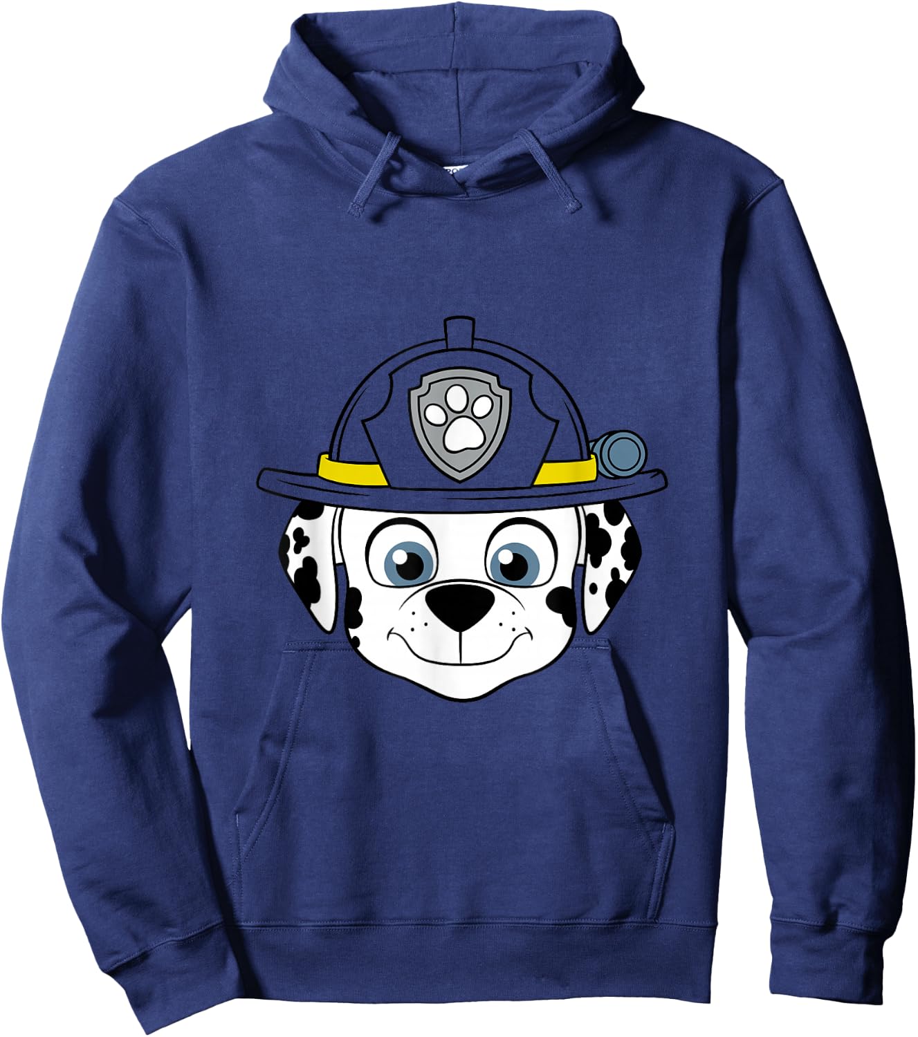 Paw Patrol Fire Dog Marshall Face Hoodie - Hoodie | Navy