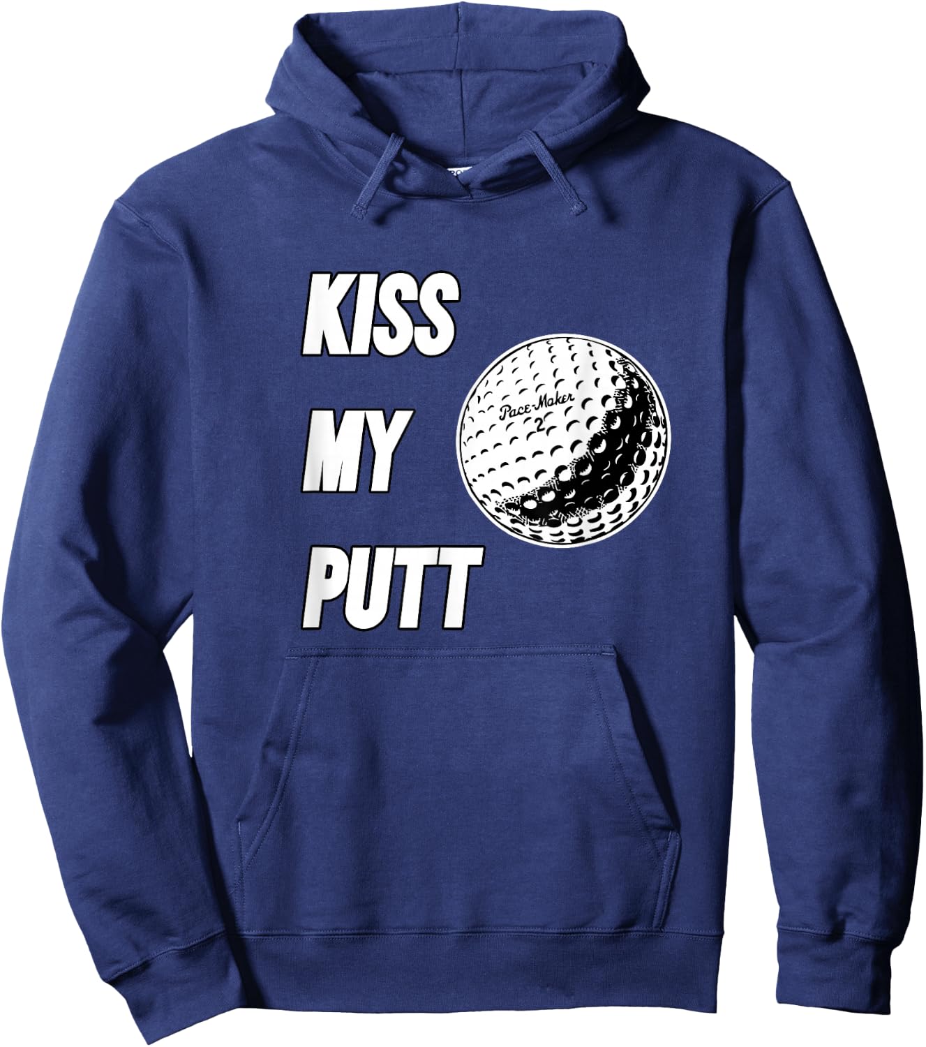 Kiss My Putt Hoodie - Hoodie | Navy