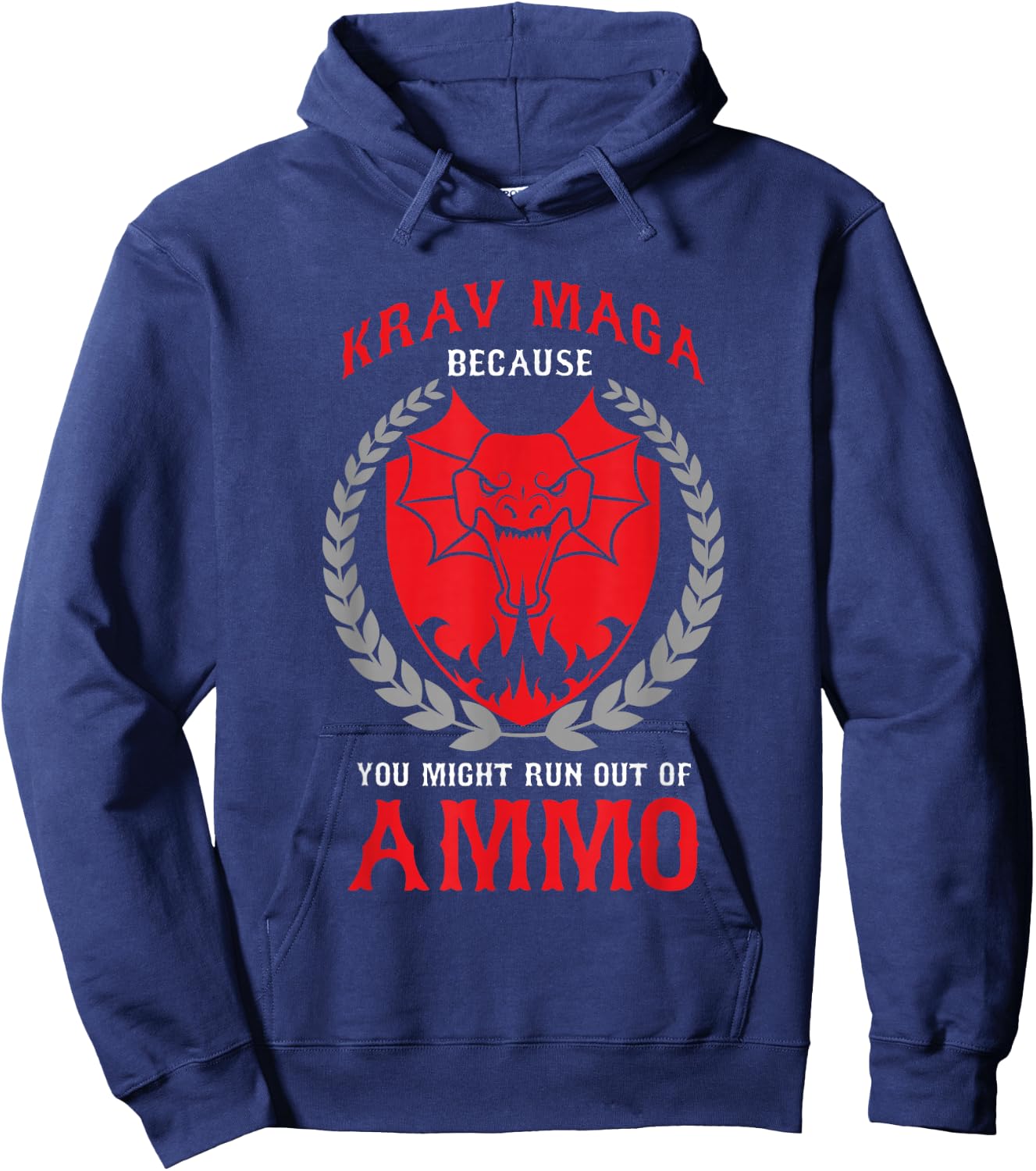 Krav Maga Israeli Contact Combat Sport Hoodie - Hoodie | Navy