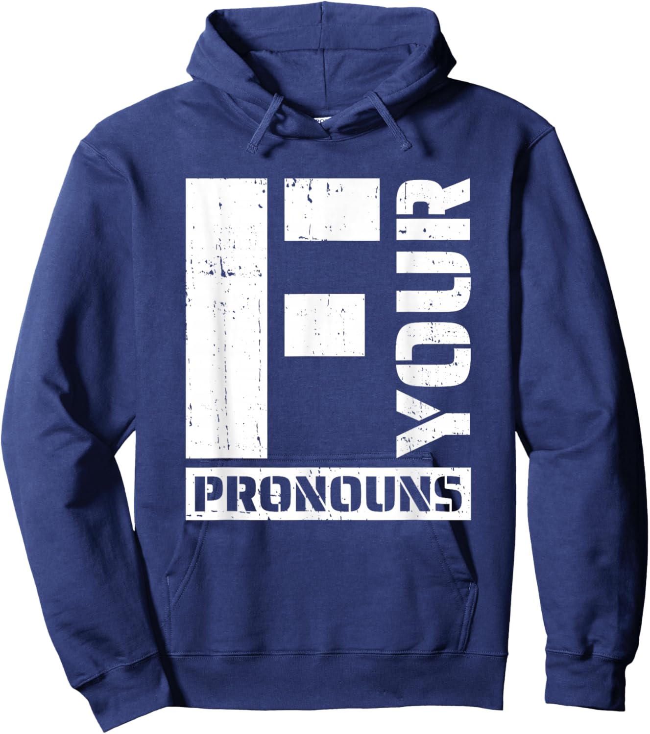 Conservative Pride - Anti Pronouns Hoodie - Hoodie | Navy
