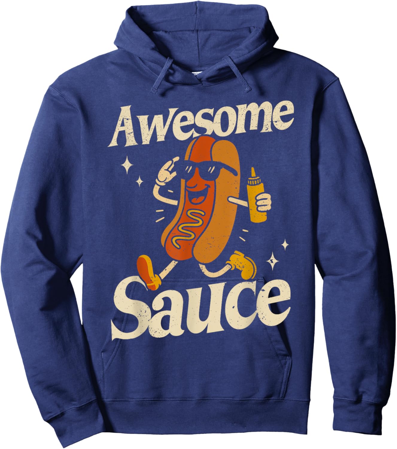 Glizzy Gobbler Hoodie - Hoodie | Navy