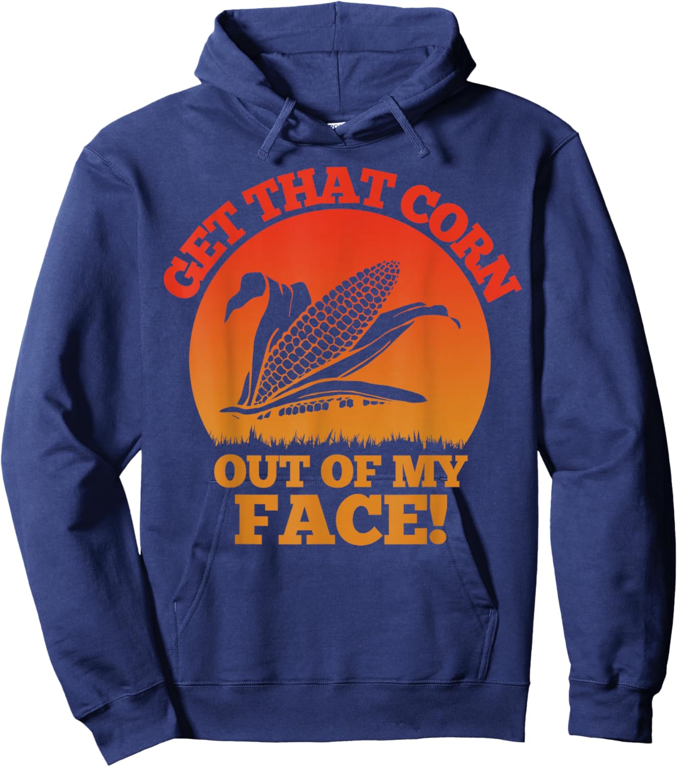 Nacho Funny Lucha Libre Wrestling Get That Corn Hoodie - Hoodie | Navy