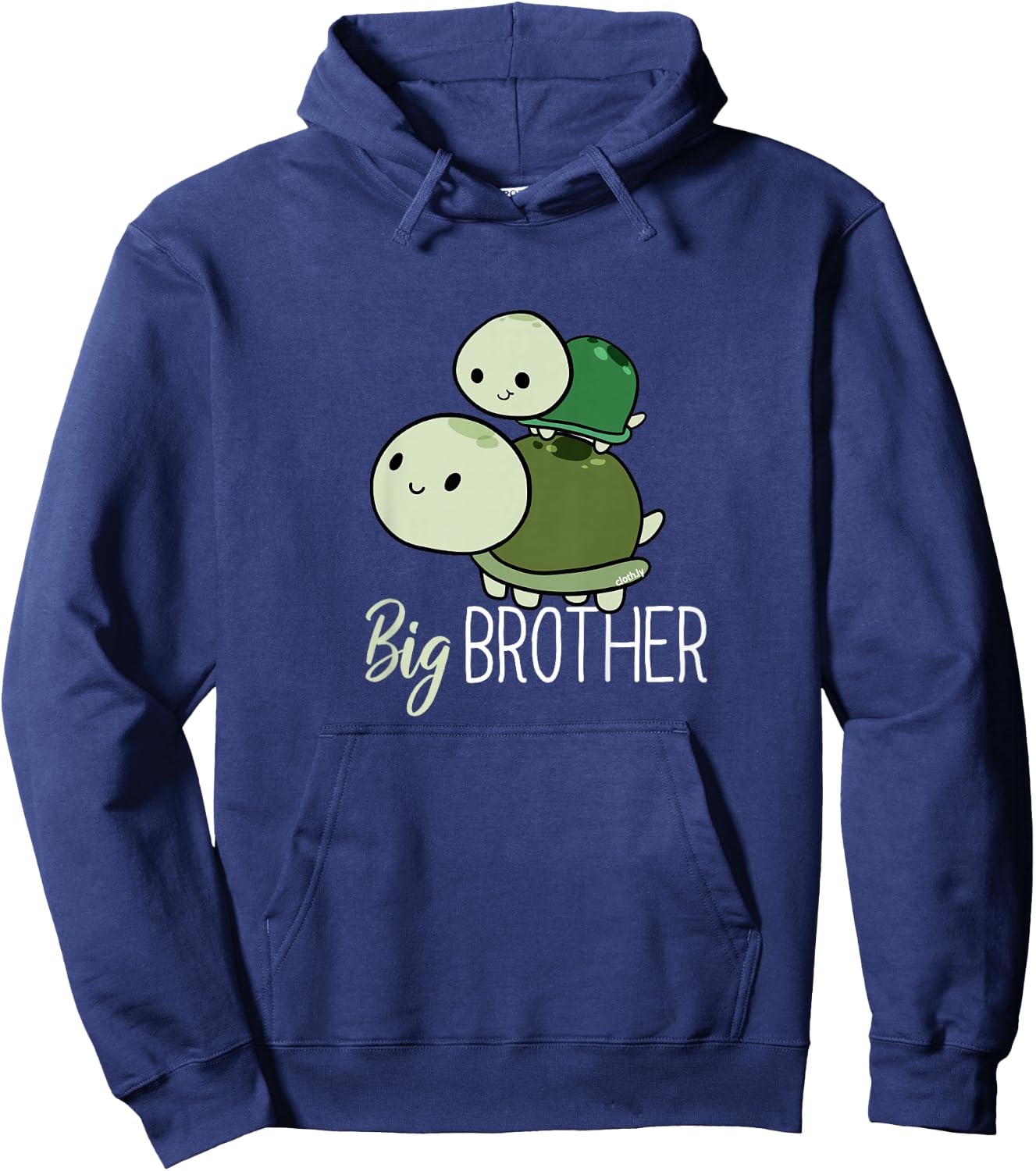 Big Brother Shirt Turtle Hoodie - Hoodie | Navy