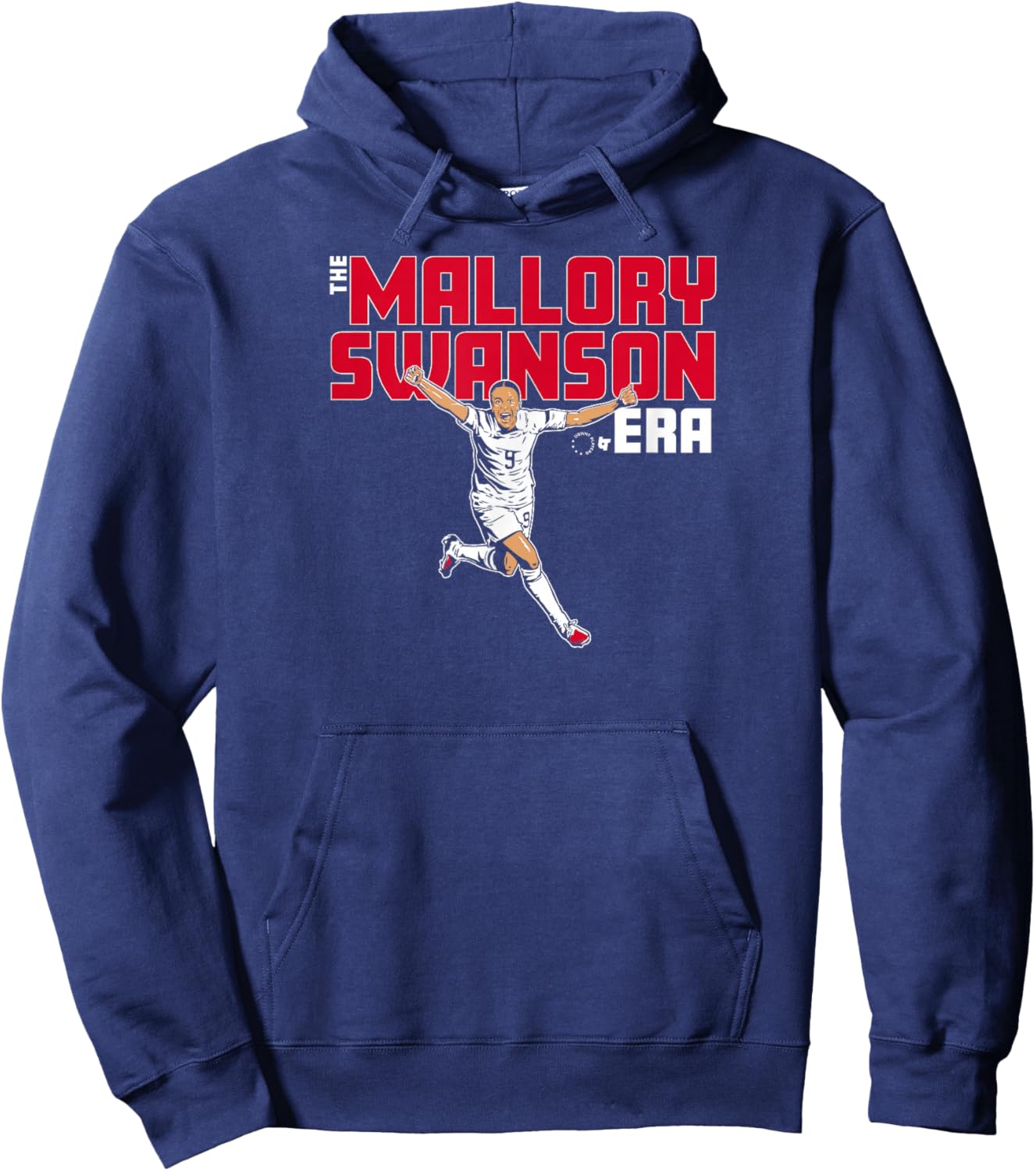 The Mallory Swanson Era - USA Women's Soccer Hoodie - Hoodie | Navy