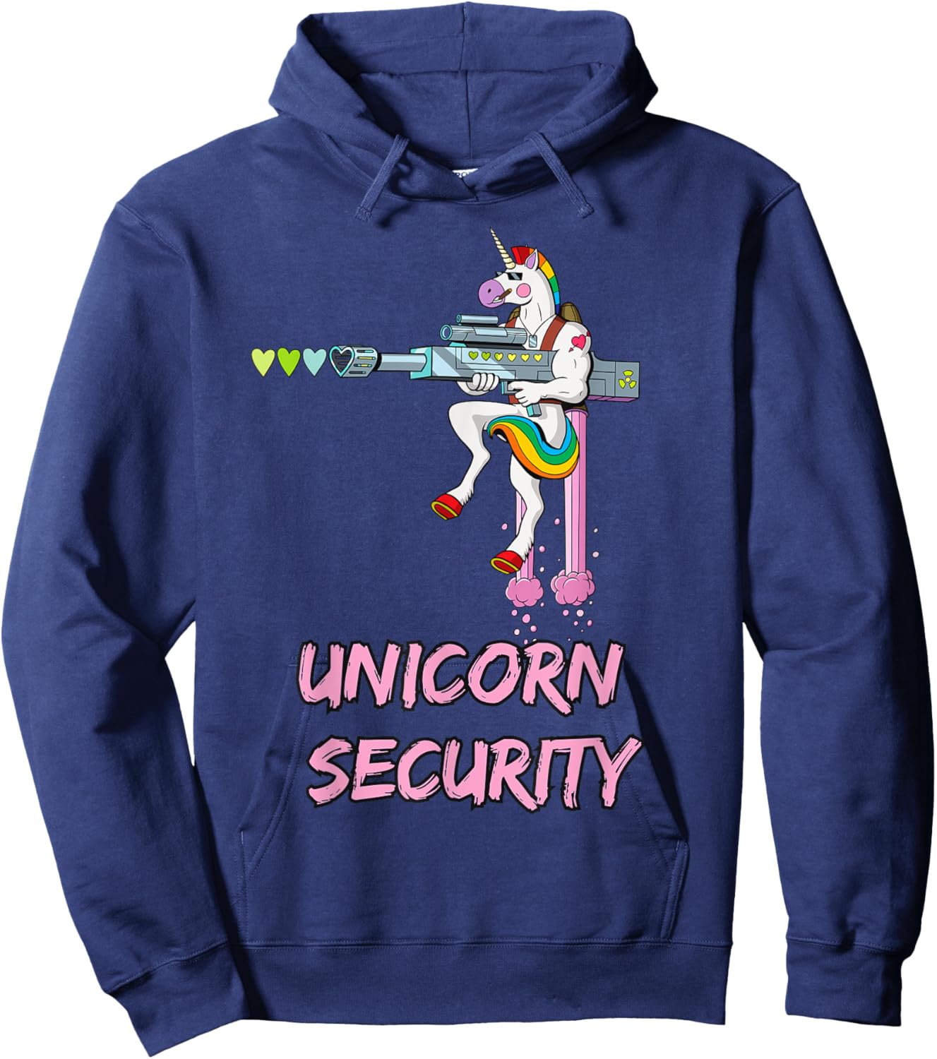 Unicorn Security Hoodie - Hoodie | Navy