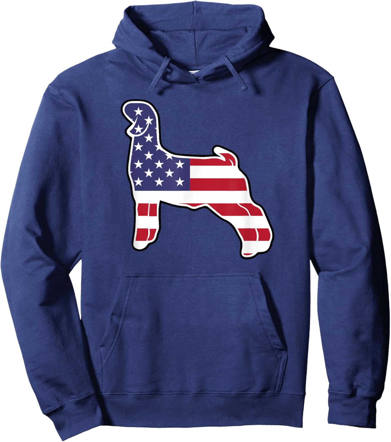 Americana 4th of July Show Goat Hoodie - Hoodie | Navy