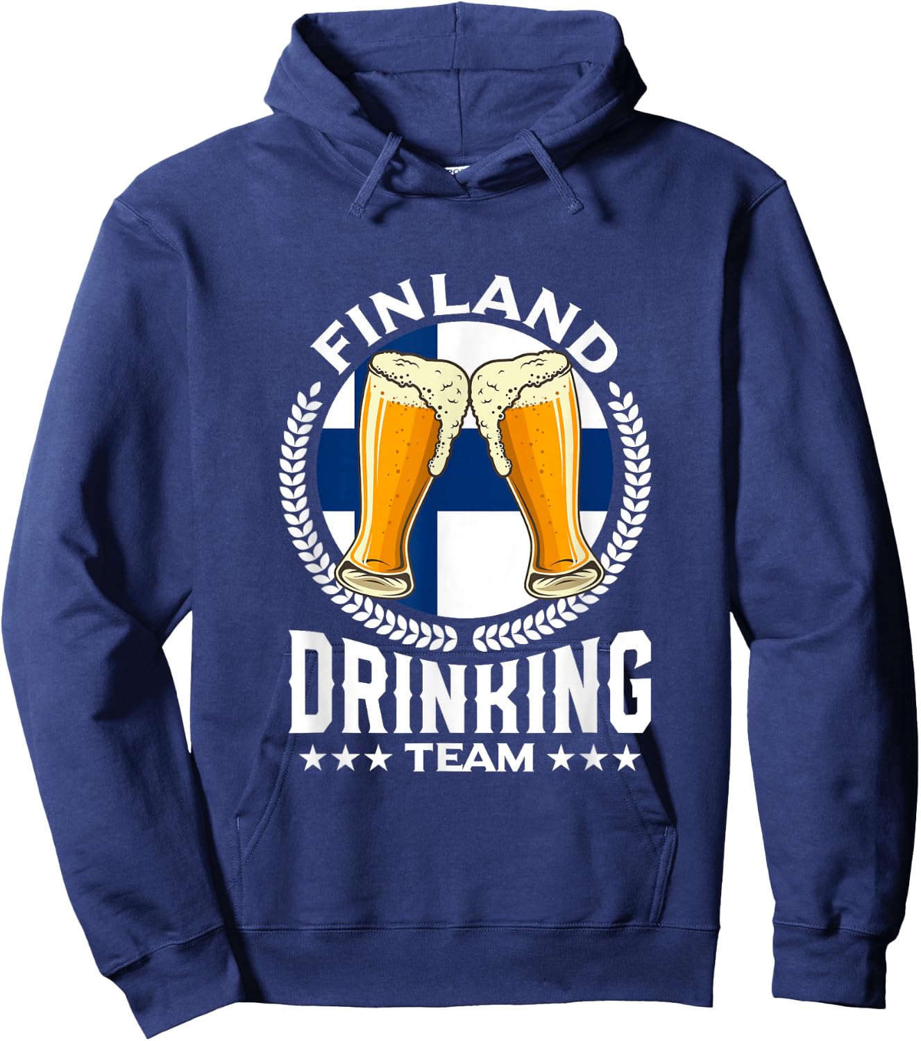 Finland Drinking Team Hoodie - Hoodie | Navy