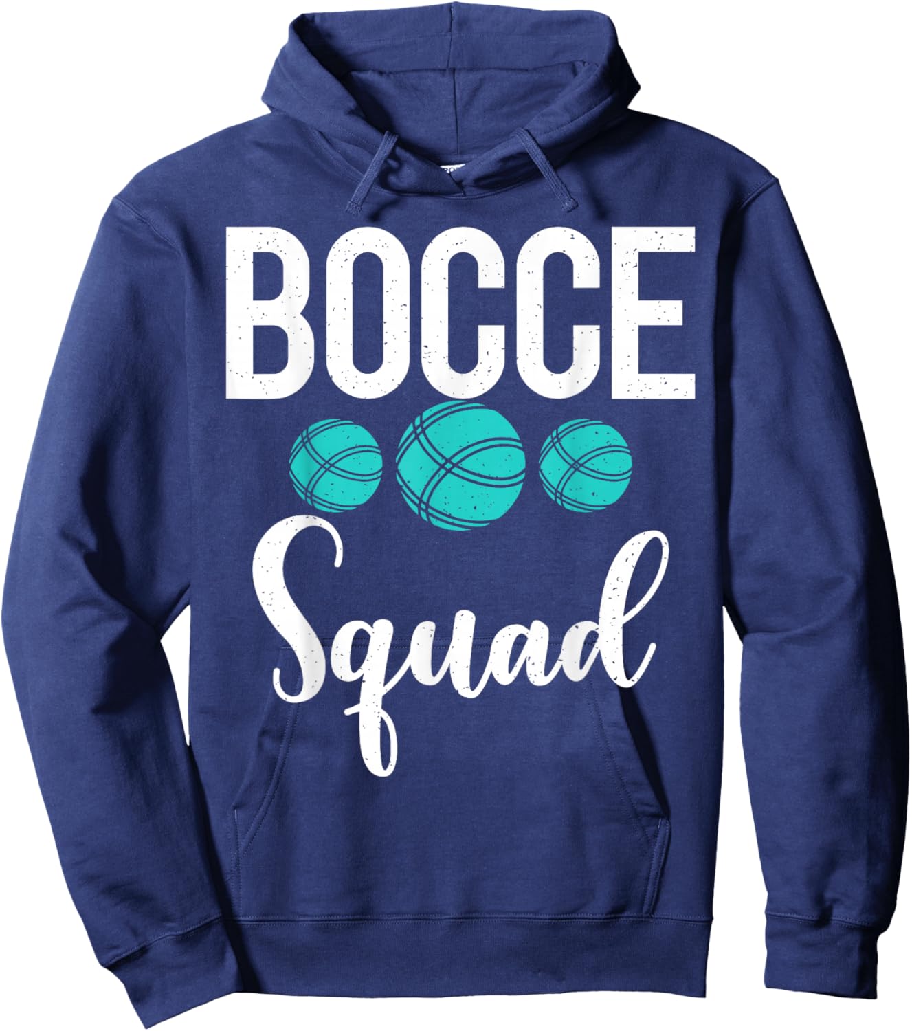 Bocce Ball Bocce Squad Hoodie - Hoodie | Navy