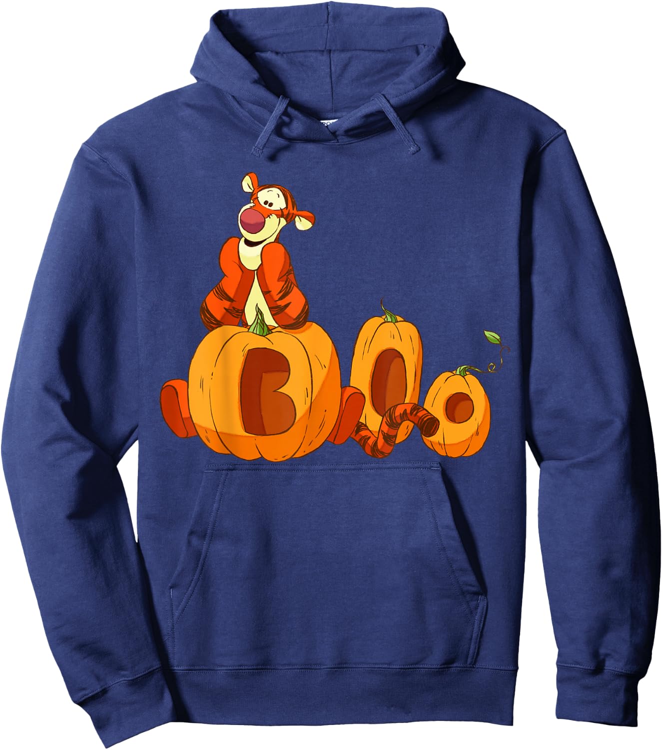 Disney - Halloween Tigger Boo Pumpkins Hoodie - Hoodie | Navy