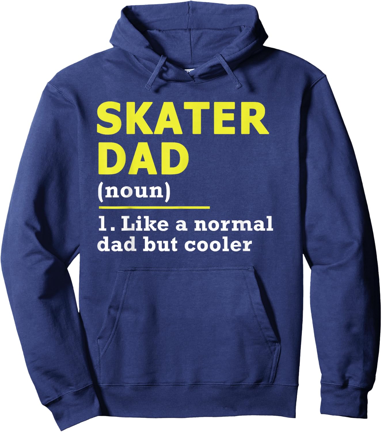 Skater Dad Father Definition Hoodie - Hoodie | Navy