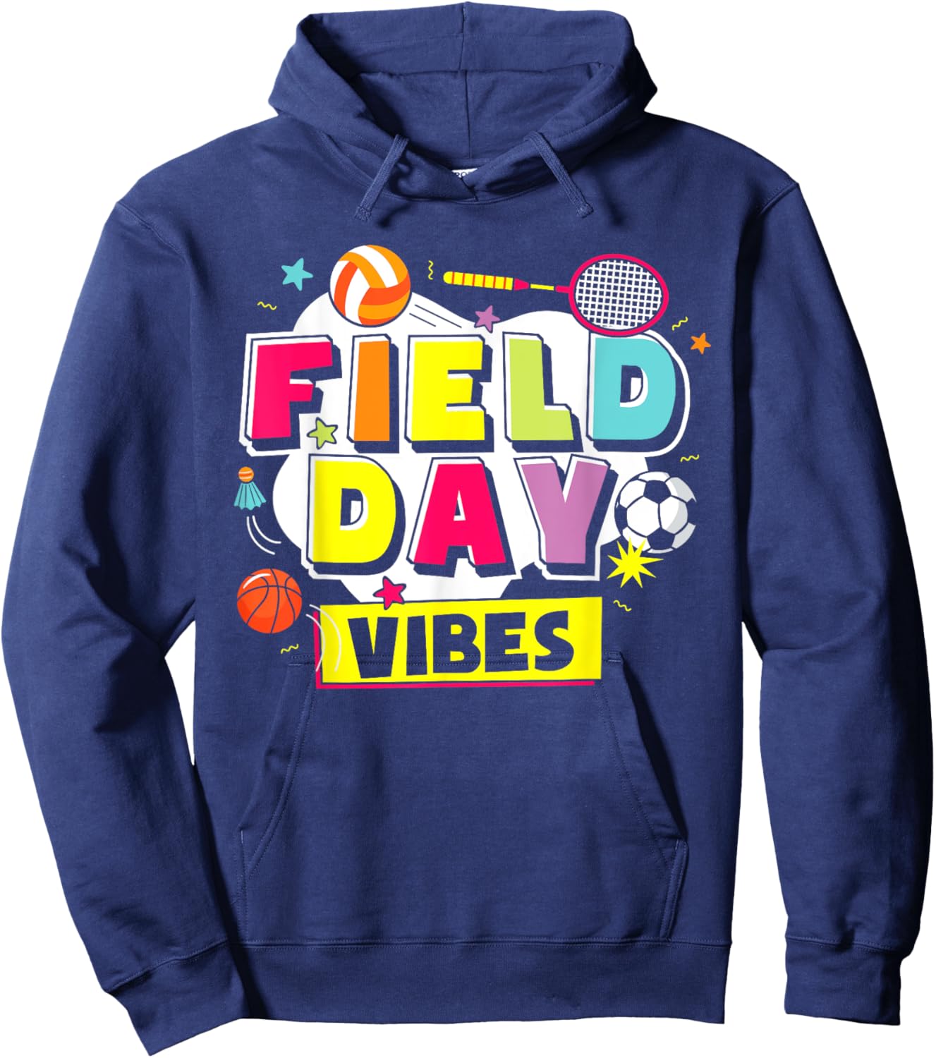 Field Day Sports School Hoodie - Hoodie | Navy
