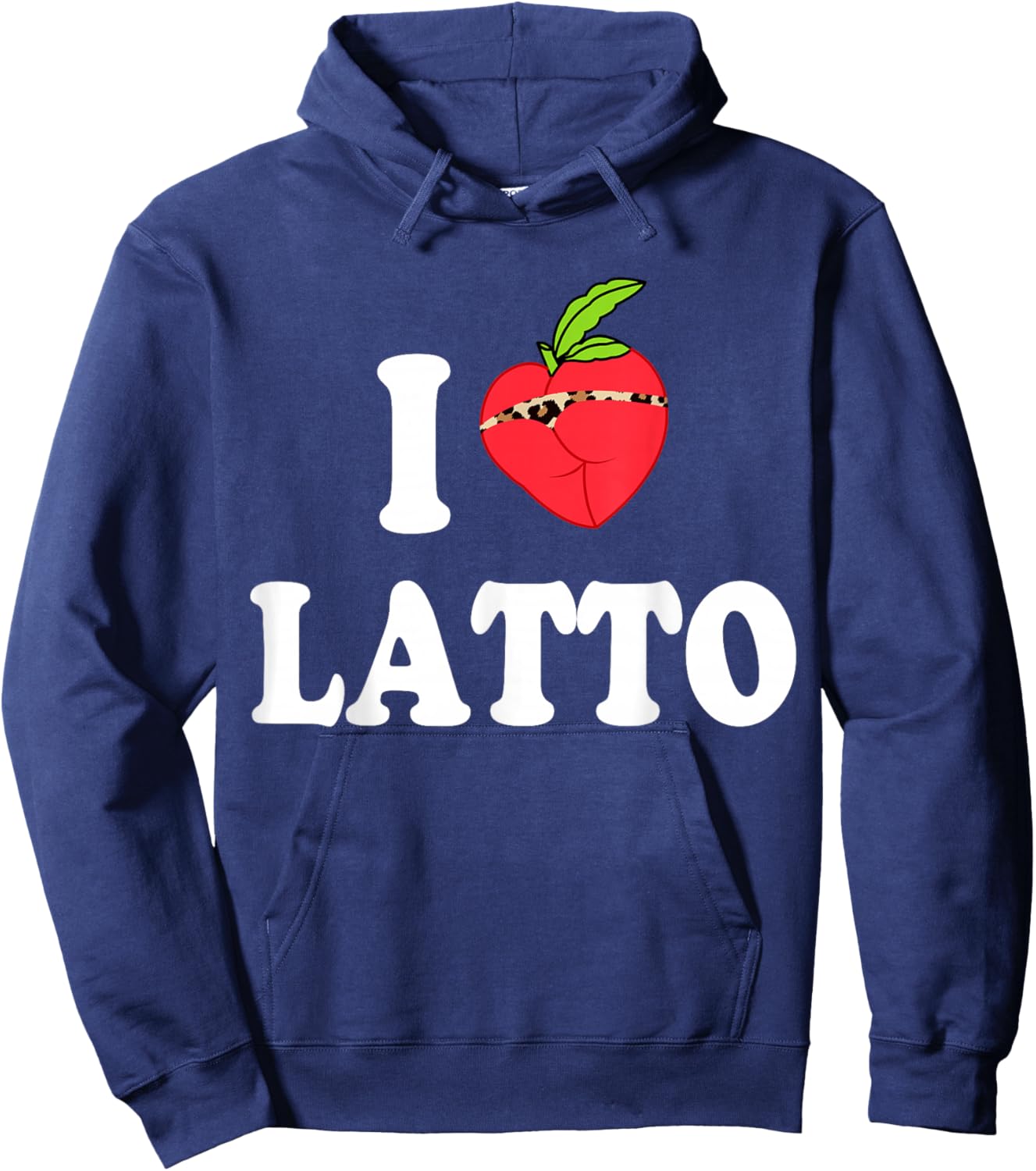 I Love Latto I Heart Latto Hoodie - Hoodie | Navy
