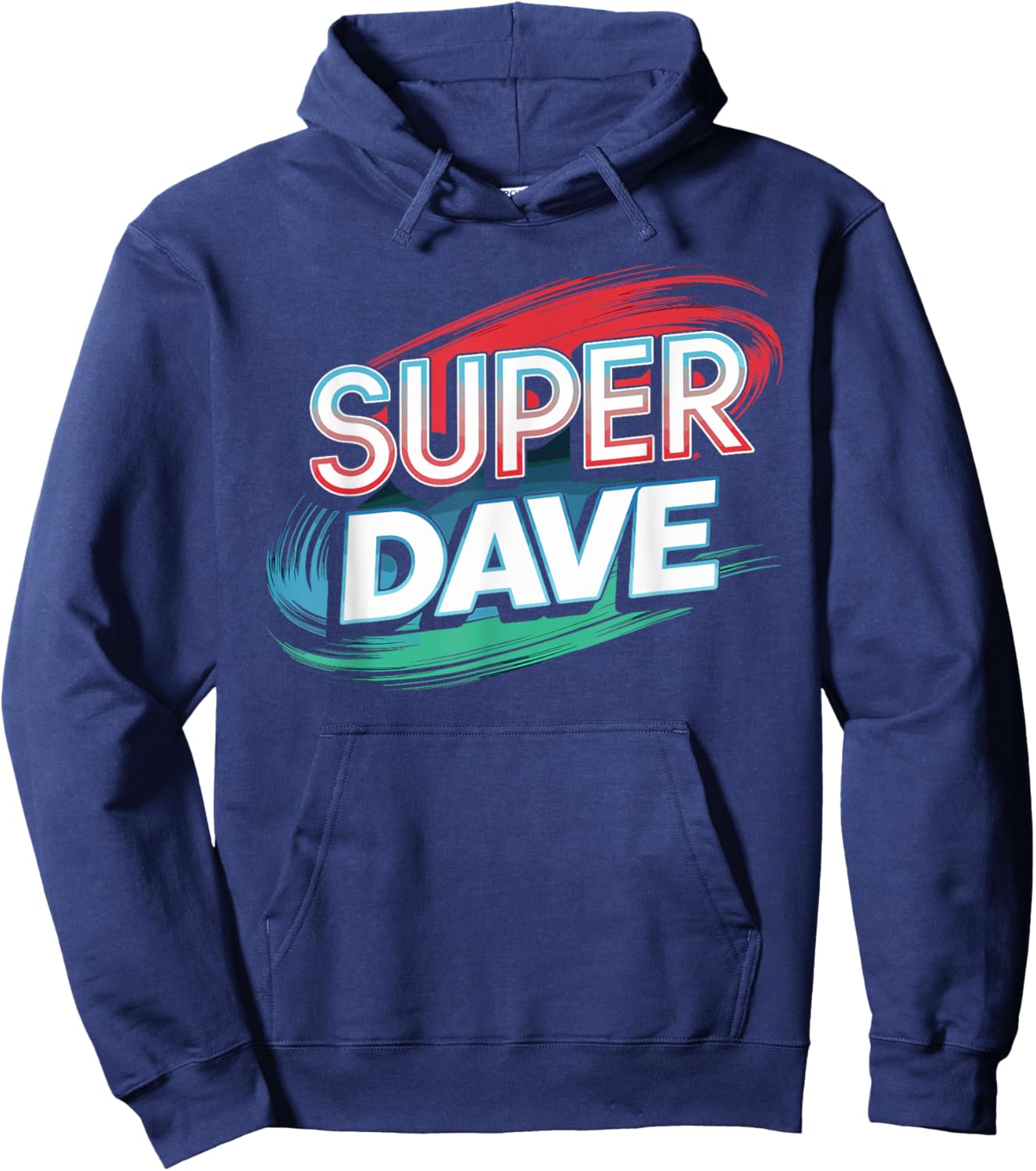 Super DAVE Funny Name DAVES Hoodie - Hoodie | Navy