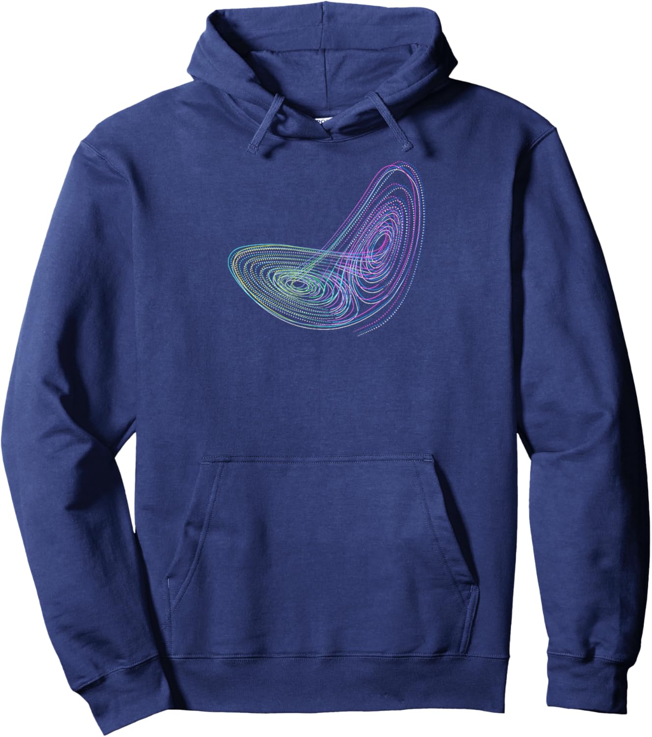 Chaos theory: Lorenz attractor Hoodie - Hoodie | Navy